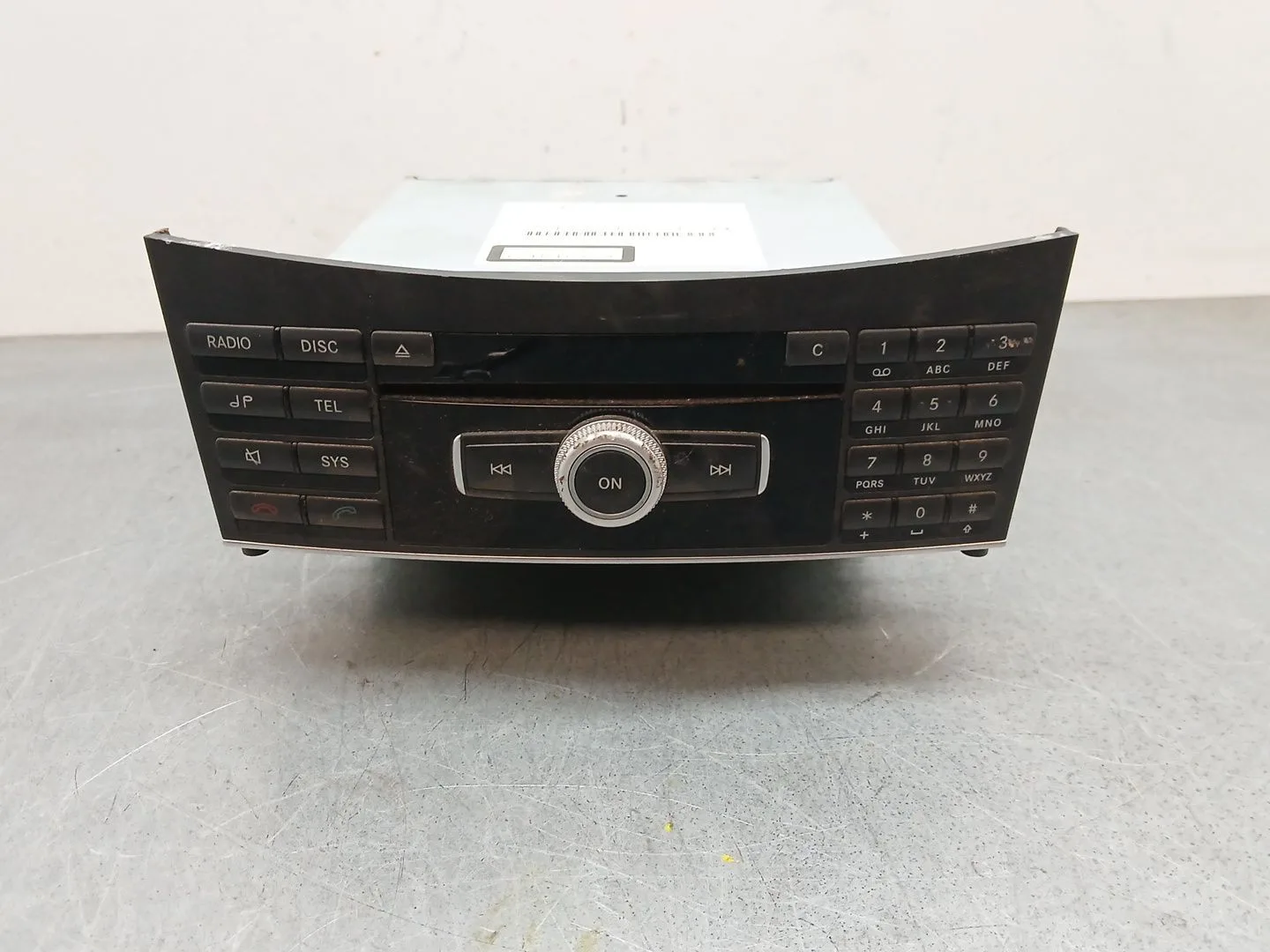 Sistema Audio / Radio Cd para Mercedes-Benz Clase E Descapotable (A207)