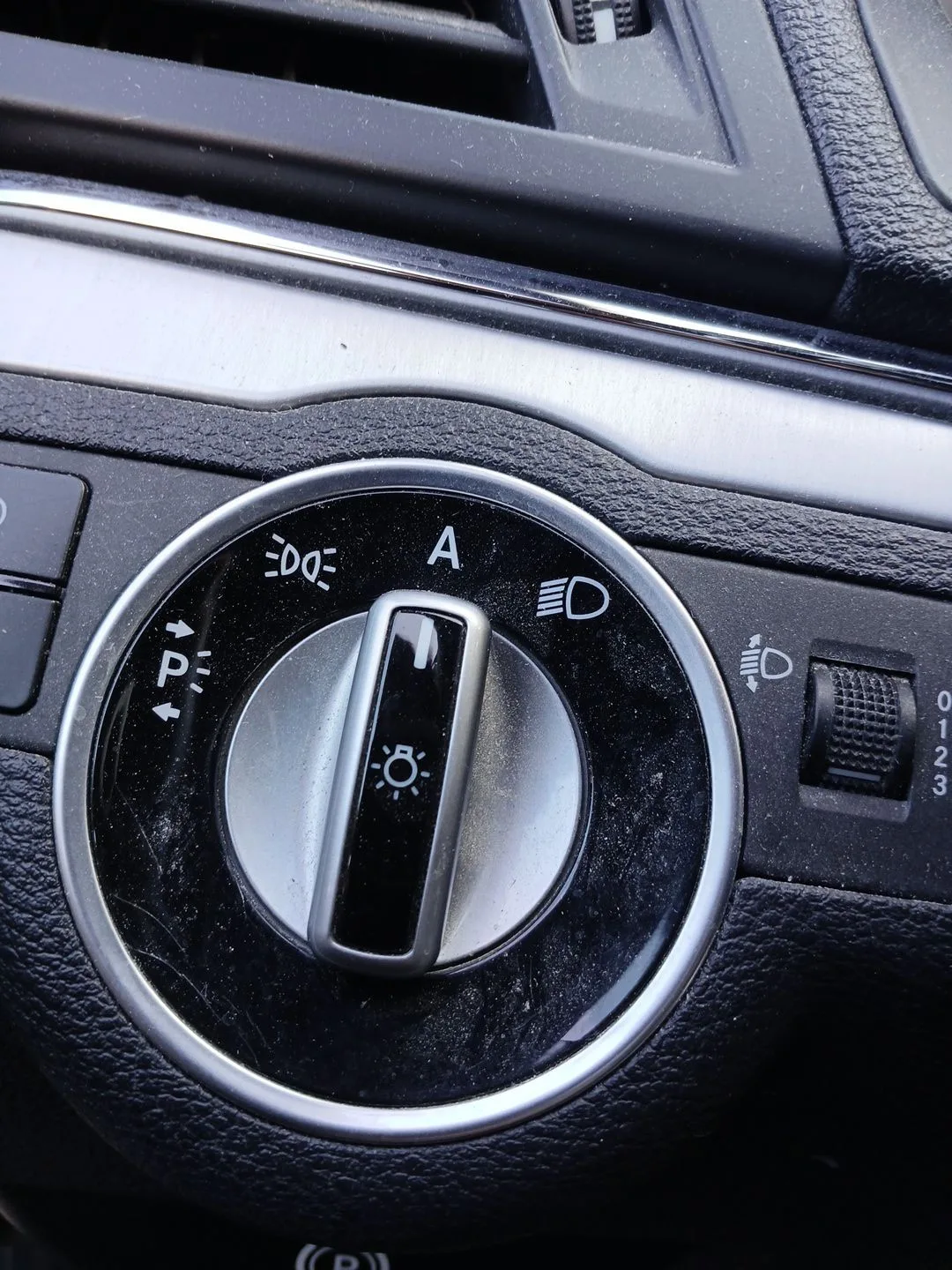 Mando Luces para Mercedes-Benz Clase E Descapotable (A207)