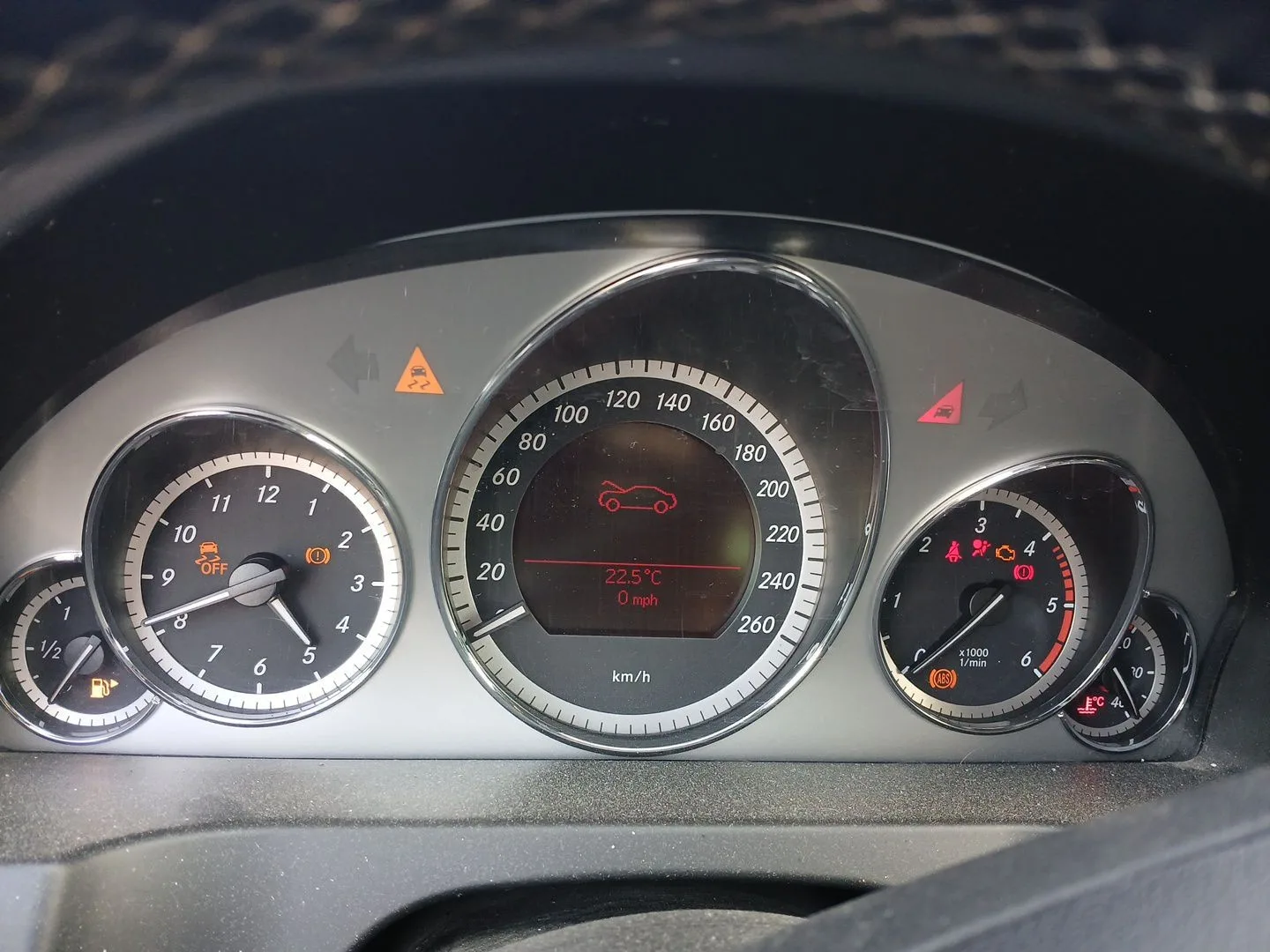 Cuadro Instrumentos para Mercedes-Benz Clase E Descapotable (A207)