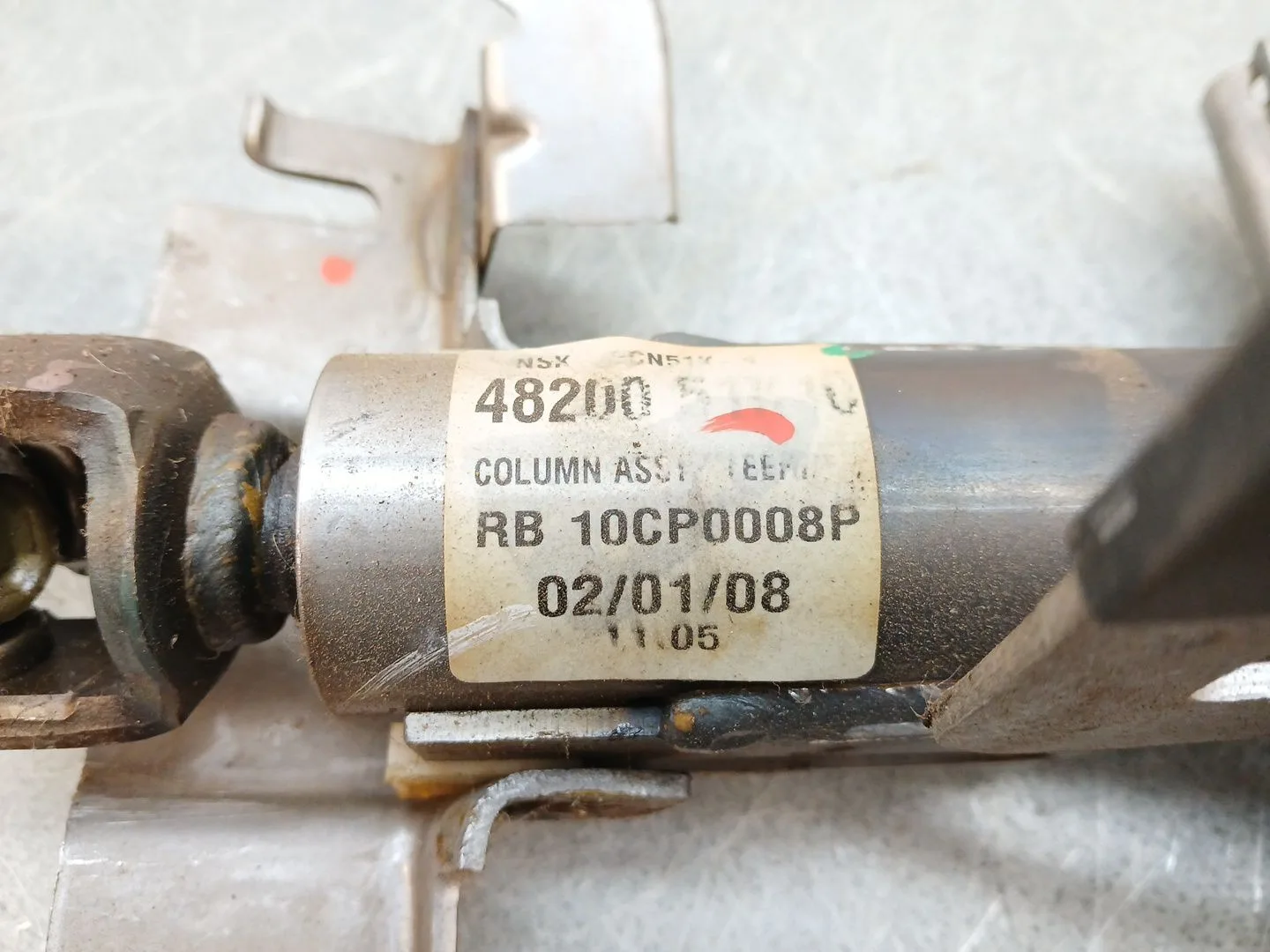 Columna Direccion para Opel Agila B (H08)
