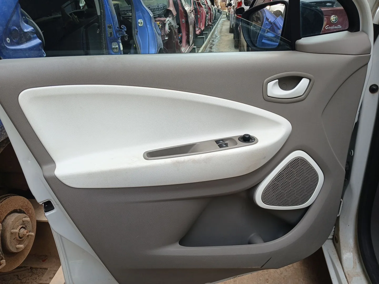 Guarnecido Puerta Delantera Izquierda para Renault Zoe (Bfm_)
