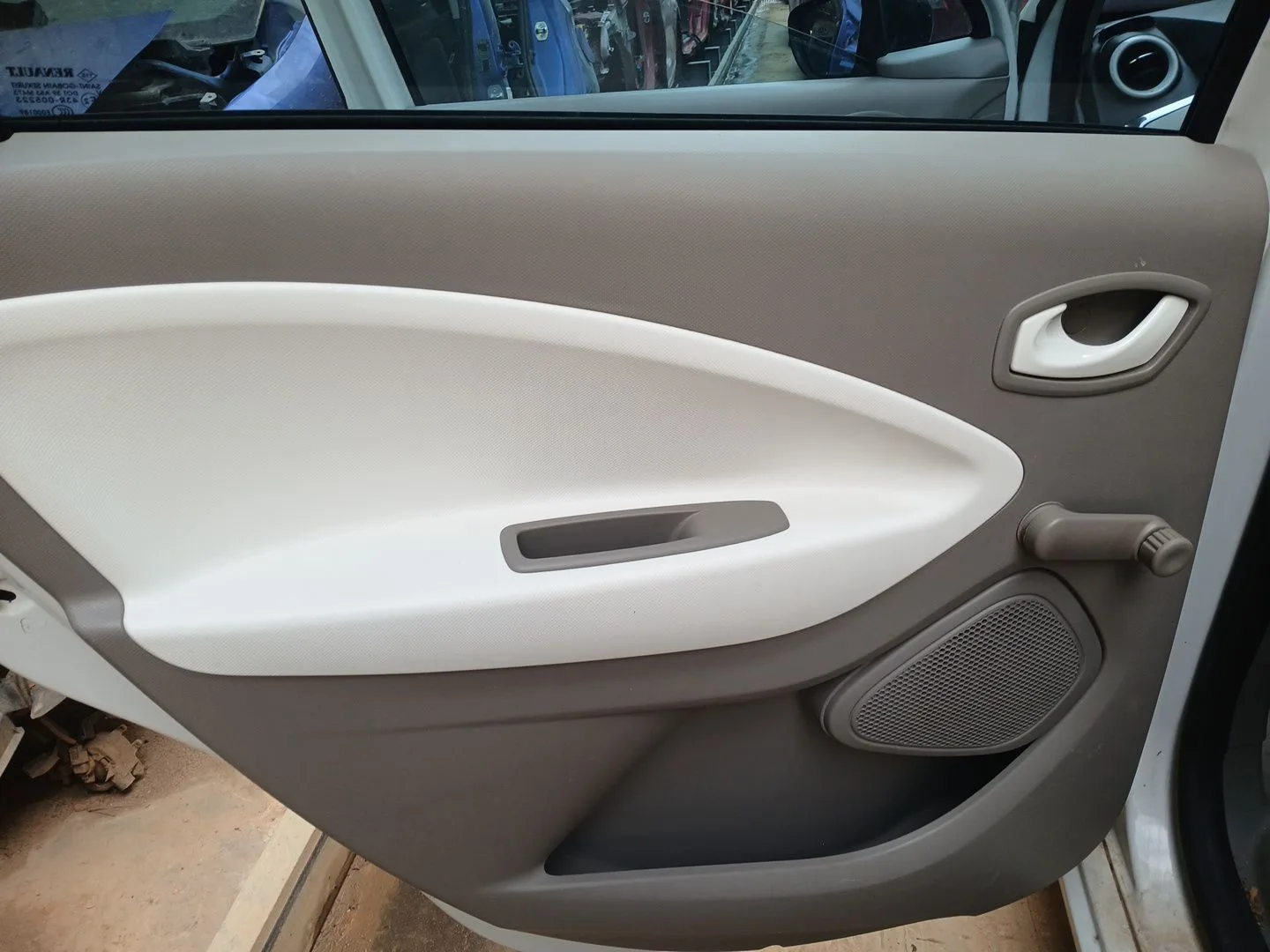 Guarnecido Puerta Trasera Izquierda para Renault Zoe (Bfm_)