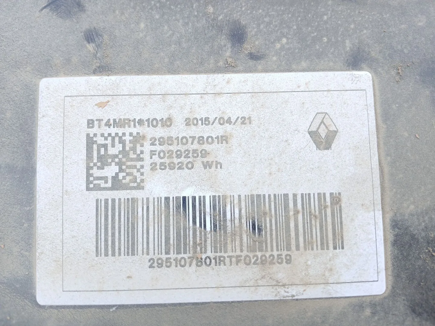 Bateria para Renault Zoe (Bfm_)