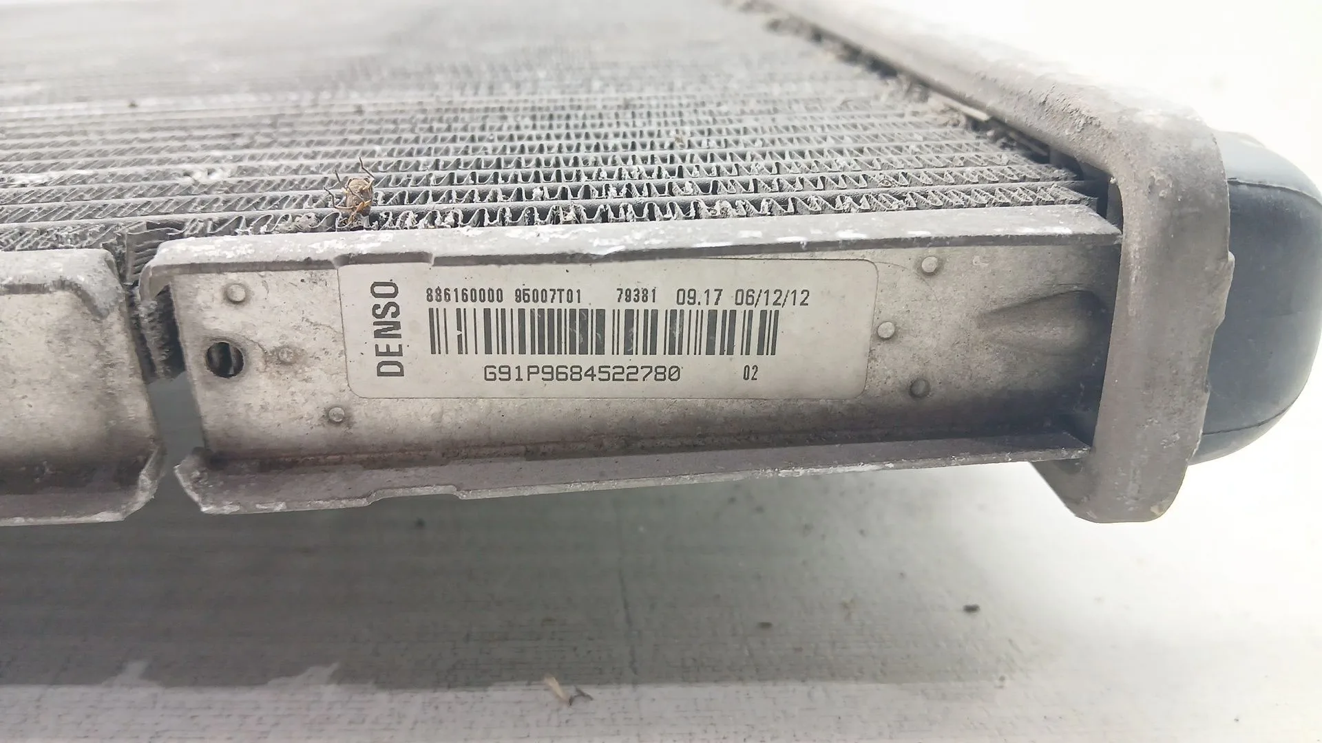 Radiador Agua para Citroën C3