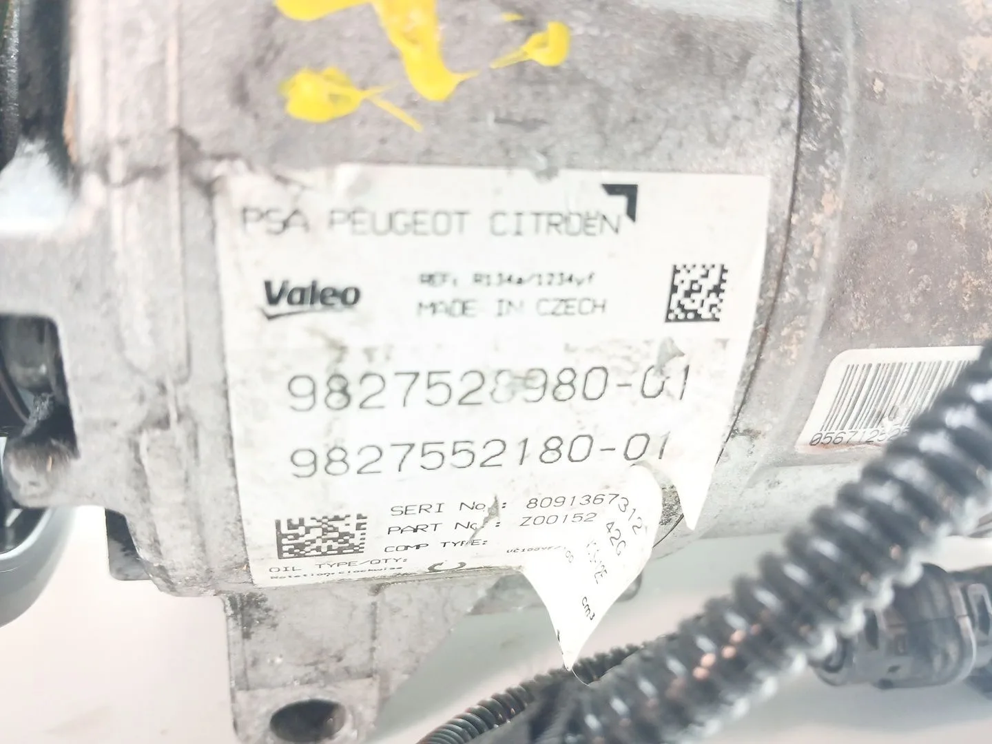 Compresor Aire Acondicionado para Peugeot 308 Ii (Lb_, Lp_, Lw_, Lh_, L3_)