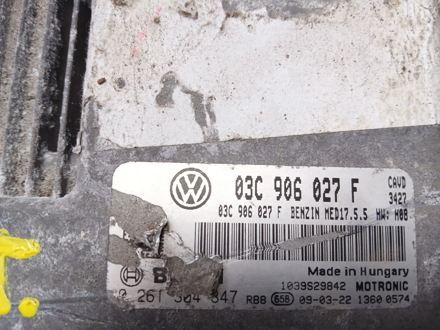 Centralita Motor Uce para Volkswagen Scirocco Iii (137, 138)