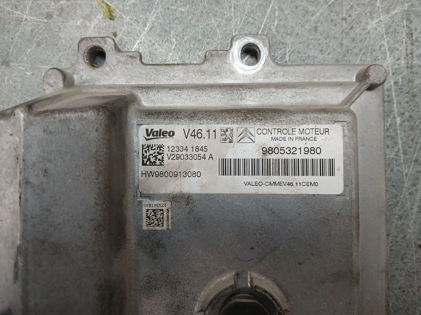 Centralita Motor Uce para Citroën C3