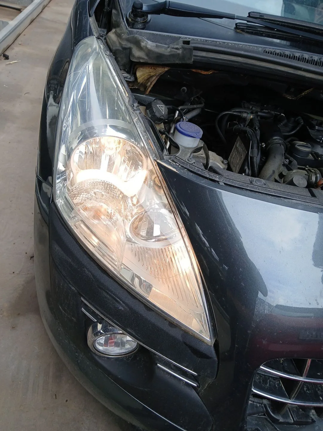 Faro Derecho para Peugeot 3008 I Monospace (0U_)