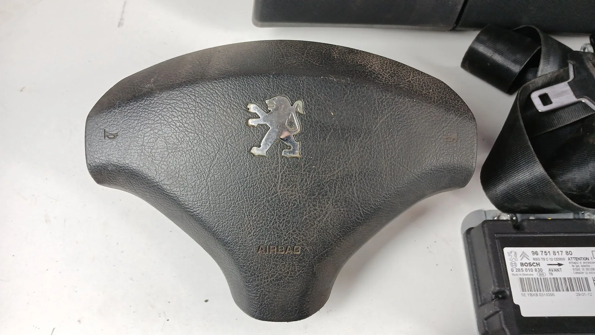 Kit Airbag para Peugeot 3008 I Monospace (0U_)