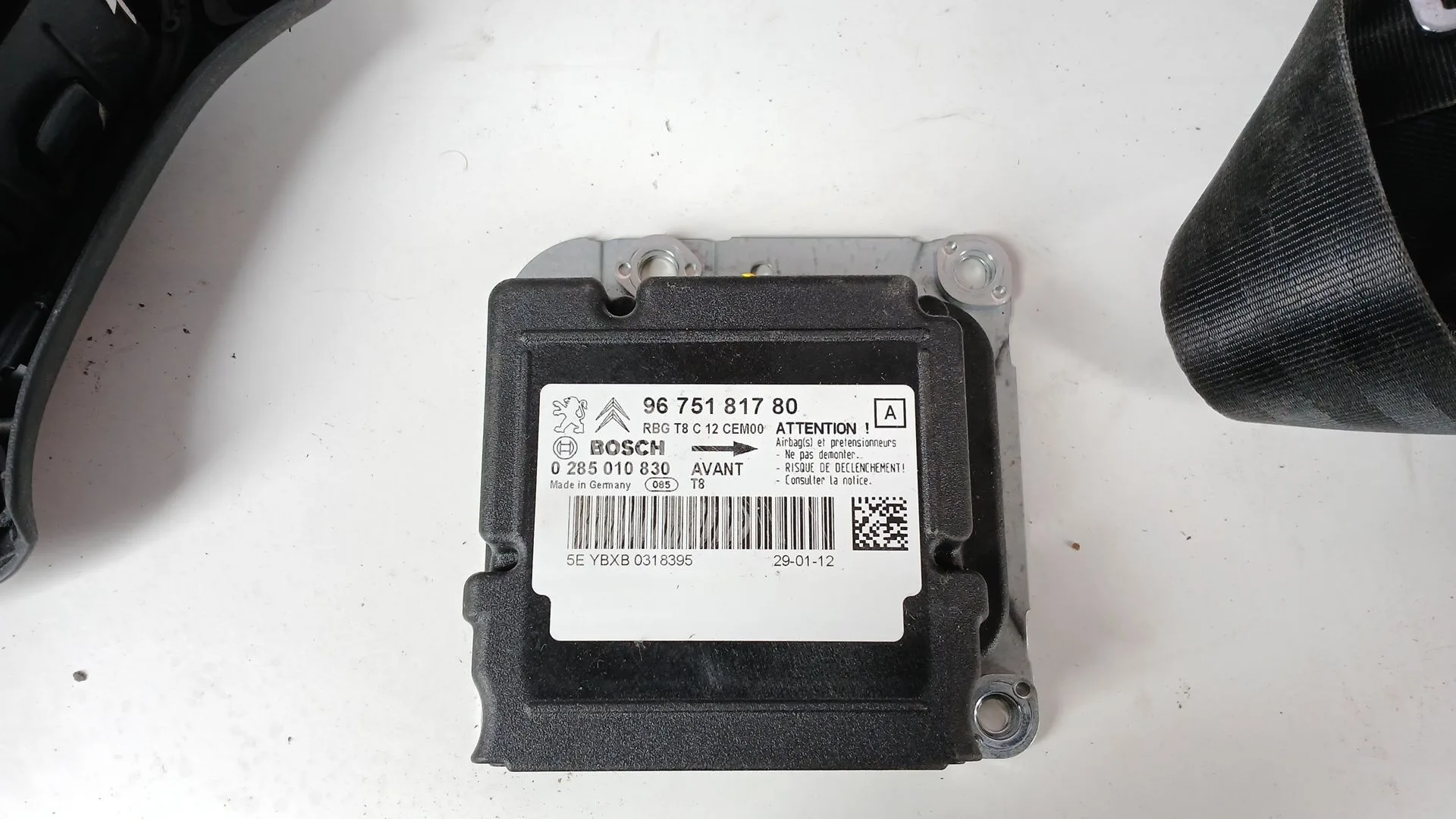 Kit Airbag para Peugeot 3008 I Monospace (0U_)
