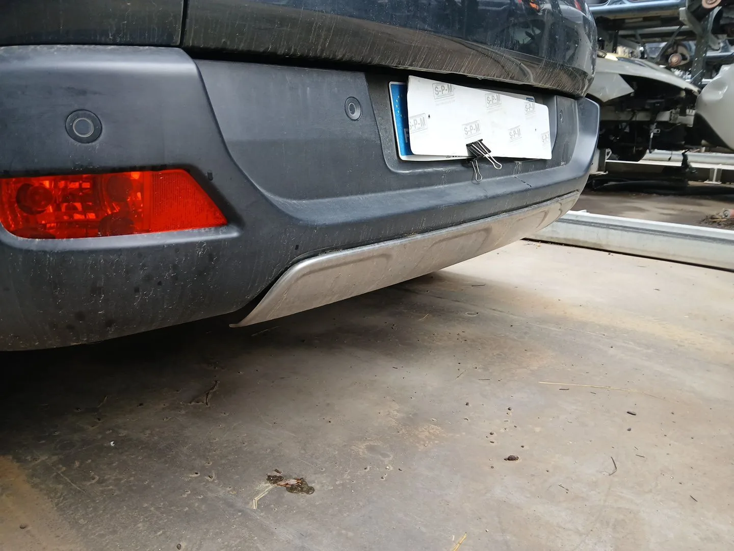 Paragolpes Trasero para Peugeot 3008 I Monospace (0U_)