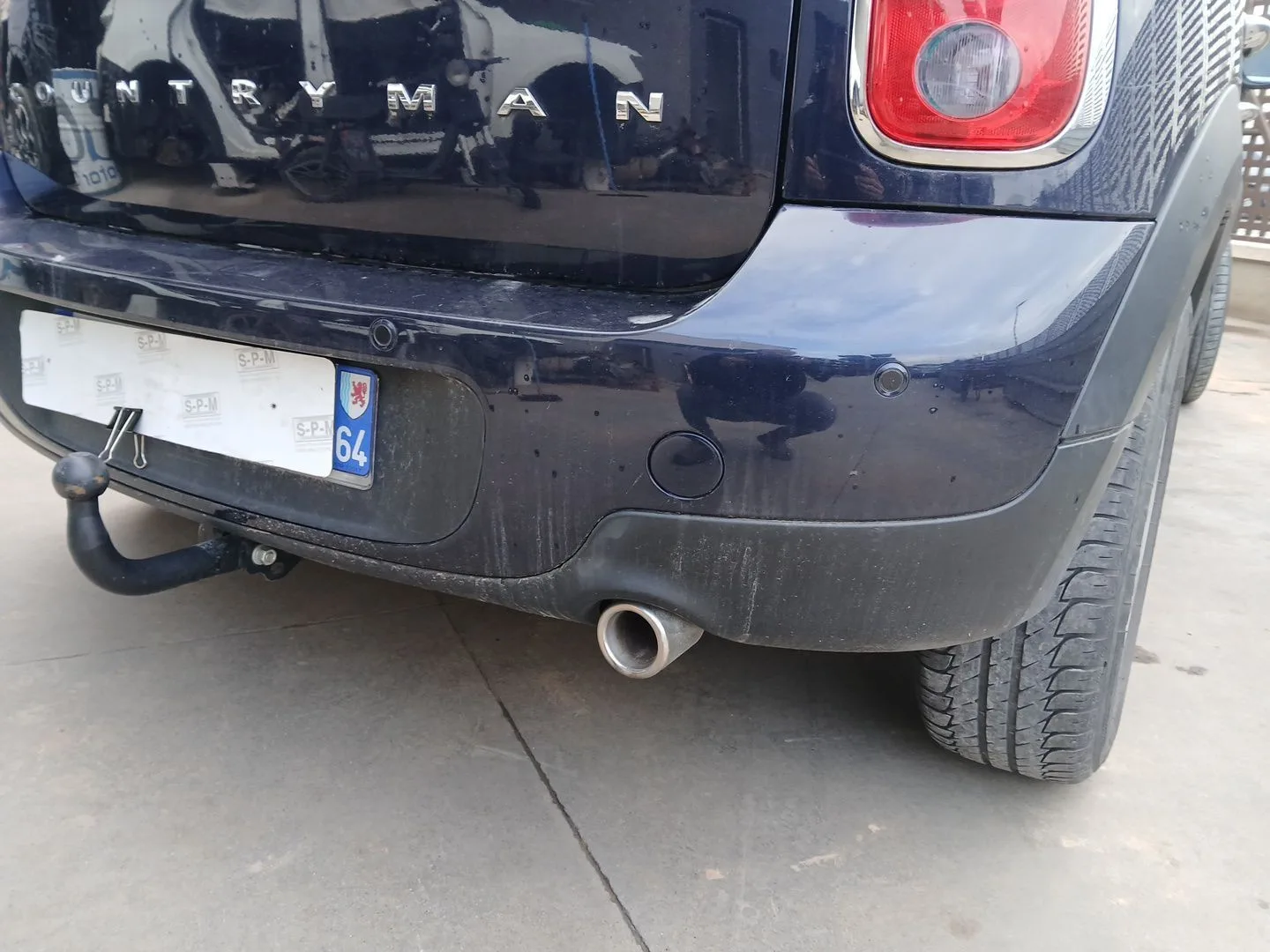 Paragolpes Trasero para Mini Mini Countryman (R60)