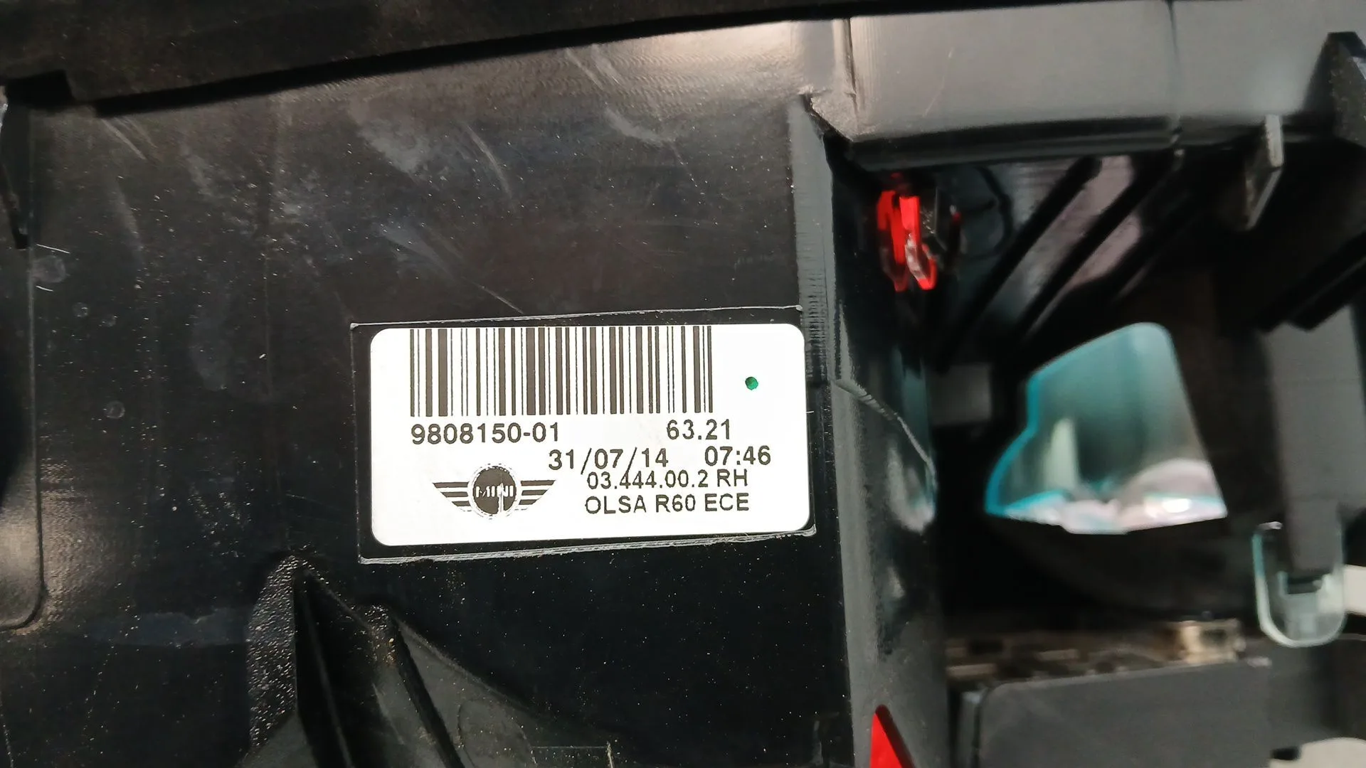Piloto Trasero Derecho para Mini Mini Countryman (R60)