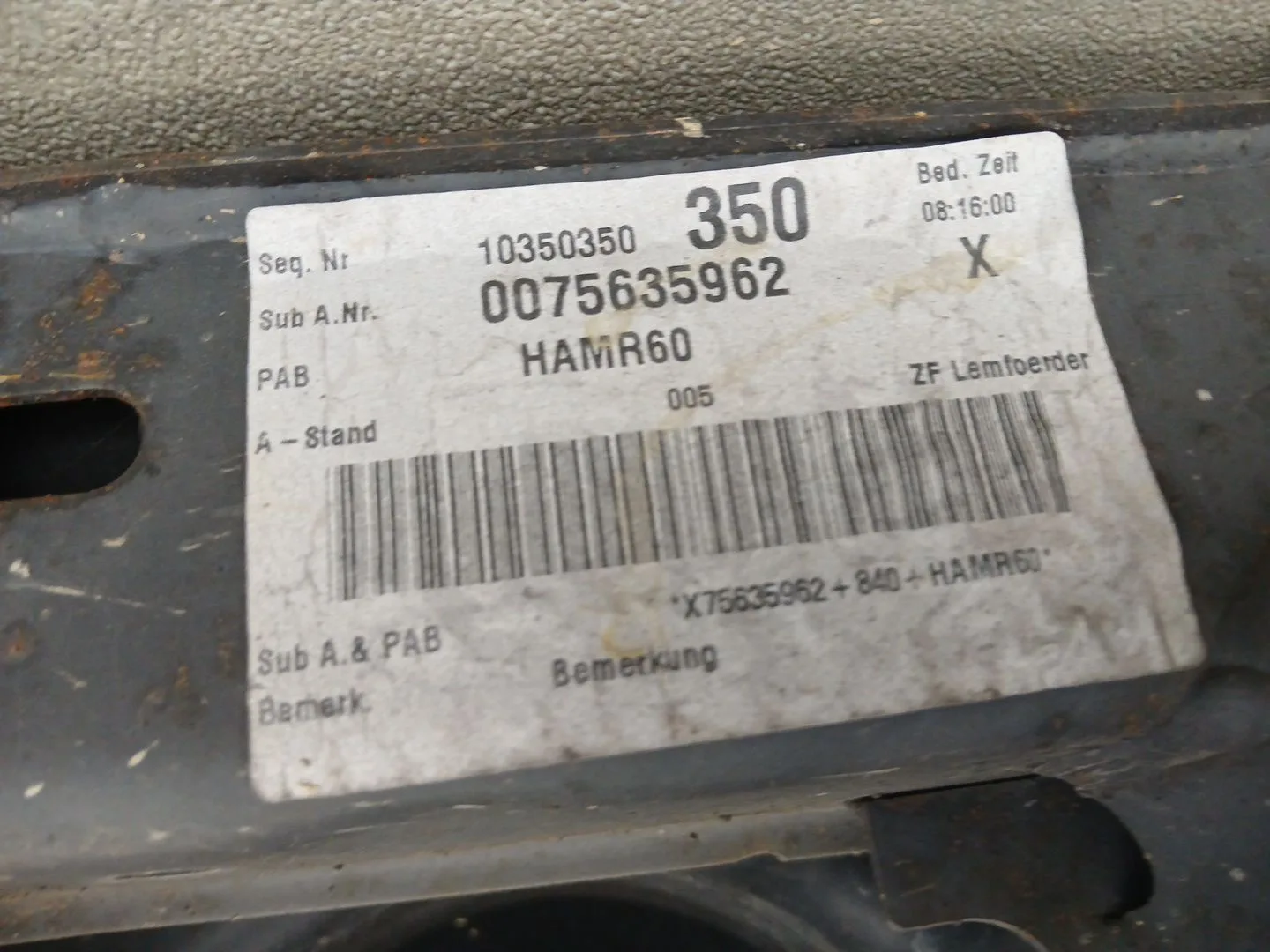Puente Trasero para Mini Mini Countryman (R60)