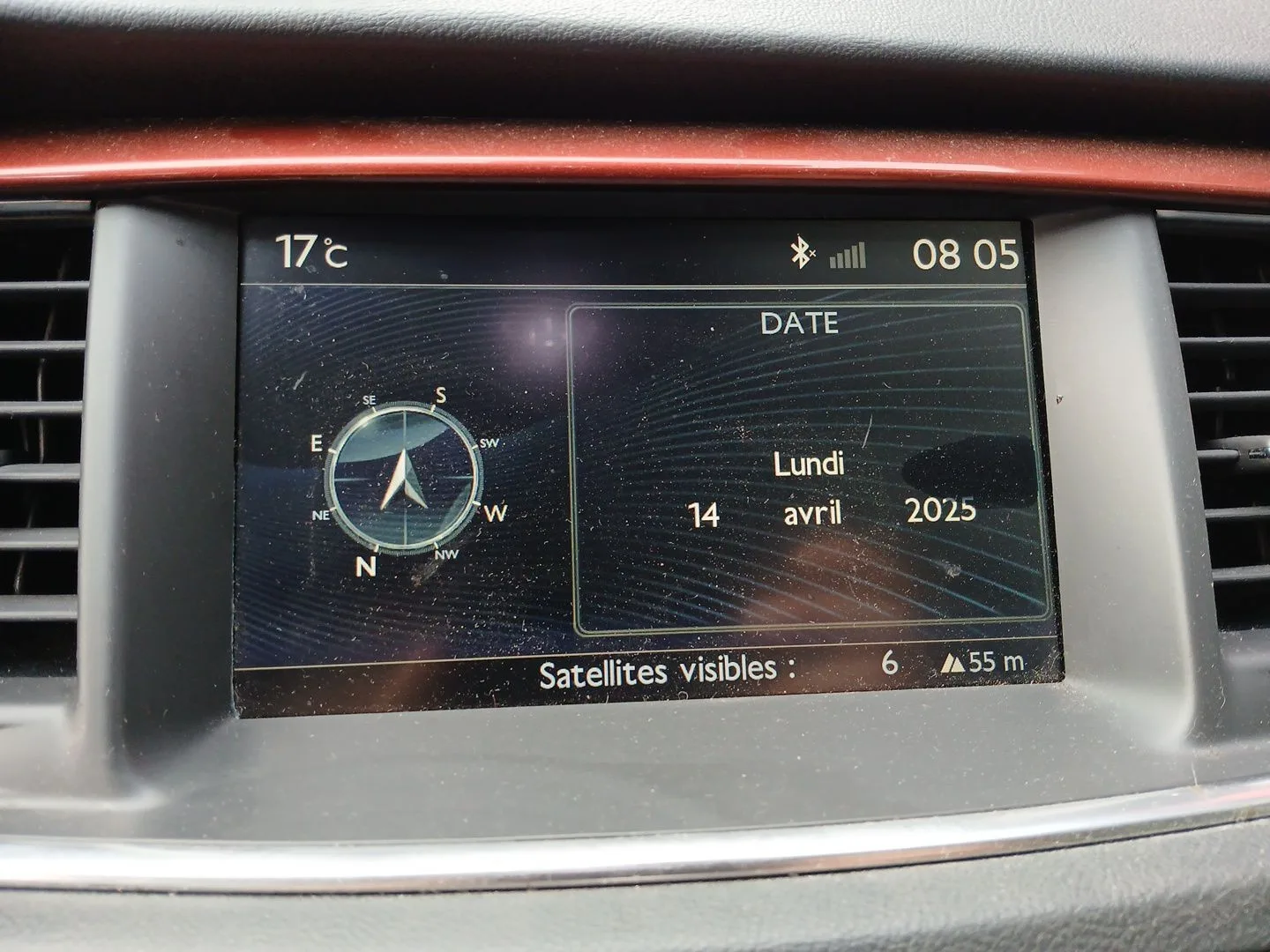 Pantalla Multifuncion para Peugeot 508 Sw I (8E_)