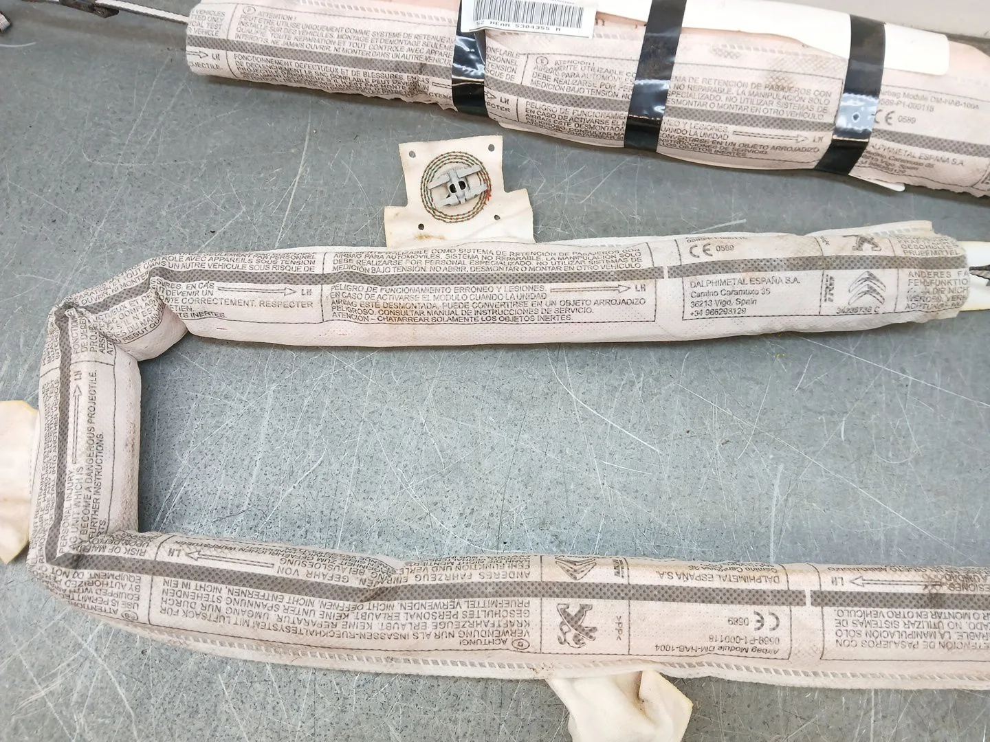 Airbag Cortina Delantero Izquierdo para Peugeot Rifter