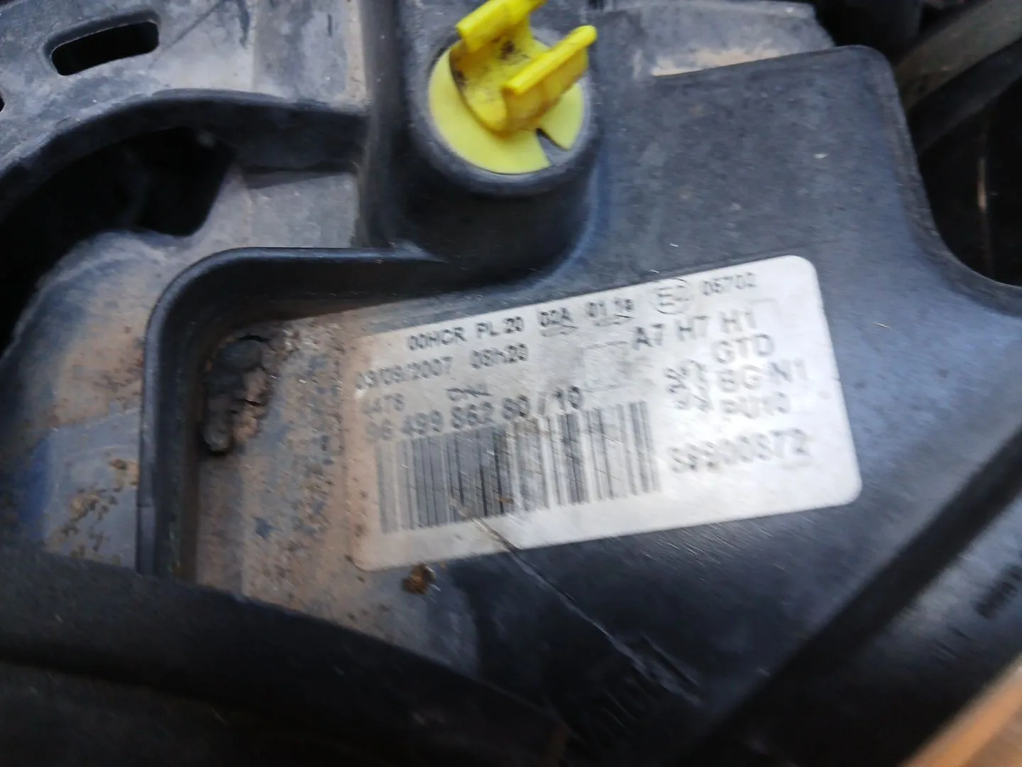 Faro Izquierdo para Peugeot 207/207+ (Wa_, Wc_)