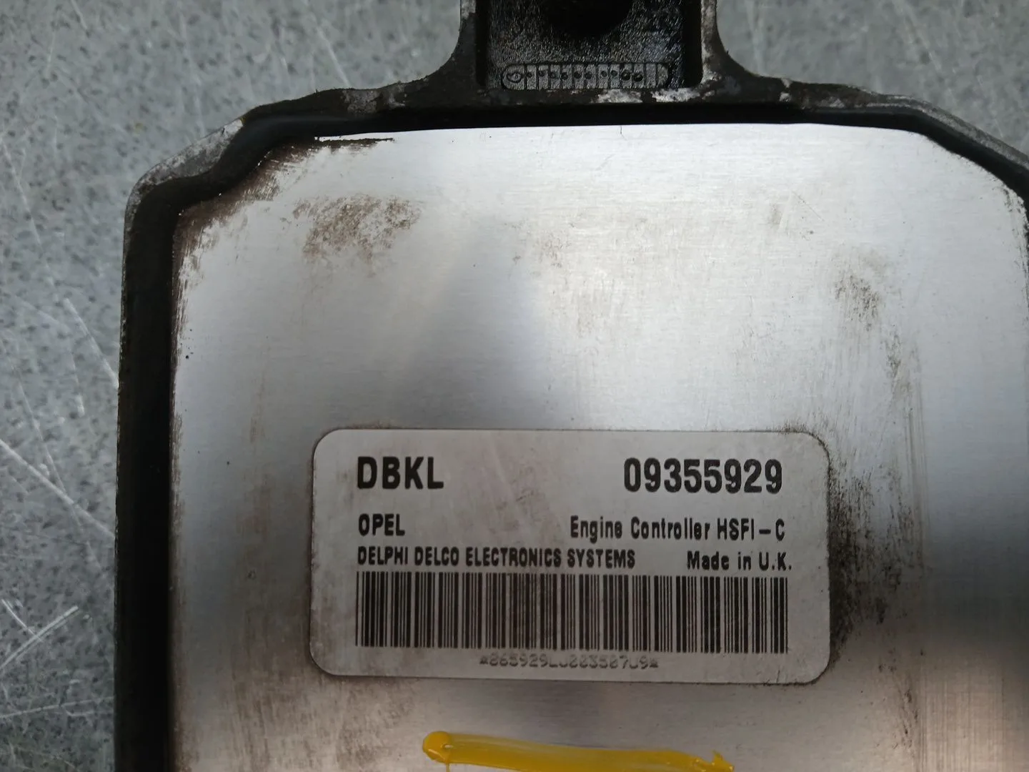 Centralita Motor Uce para Opel Astra G Sedan (T98)