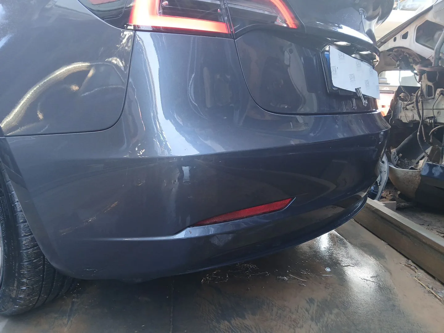 Paragolpes Trasero para Tesla Model 3