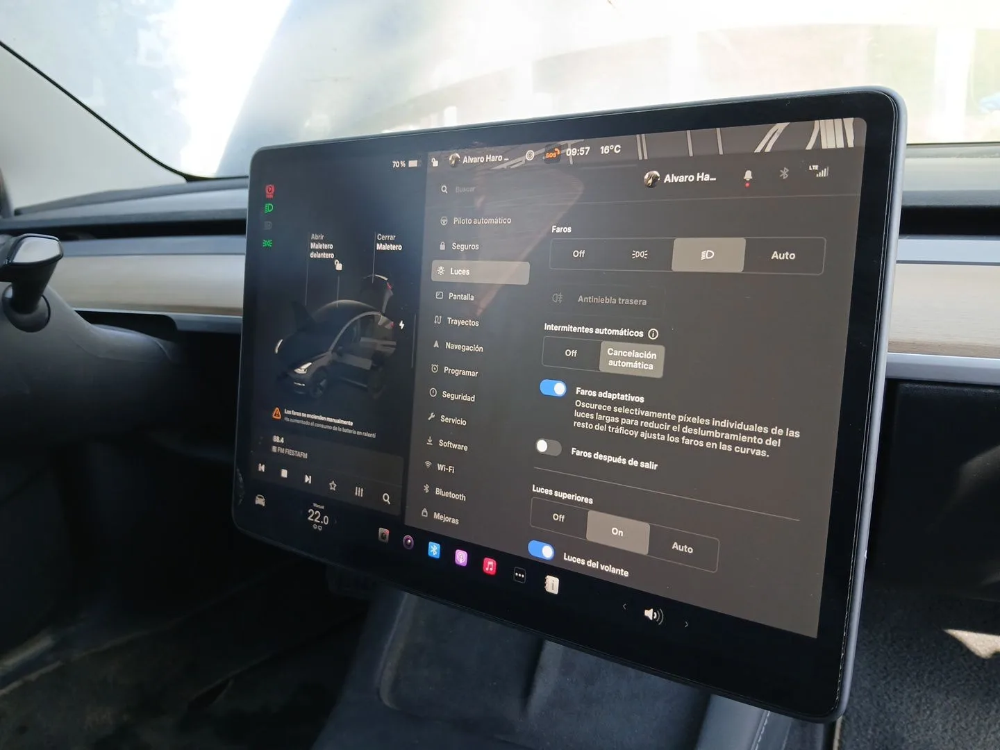 Pantalla Multifuncion para Tesla Model 3