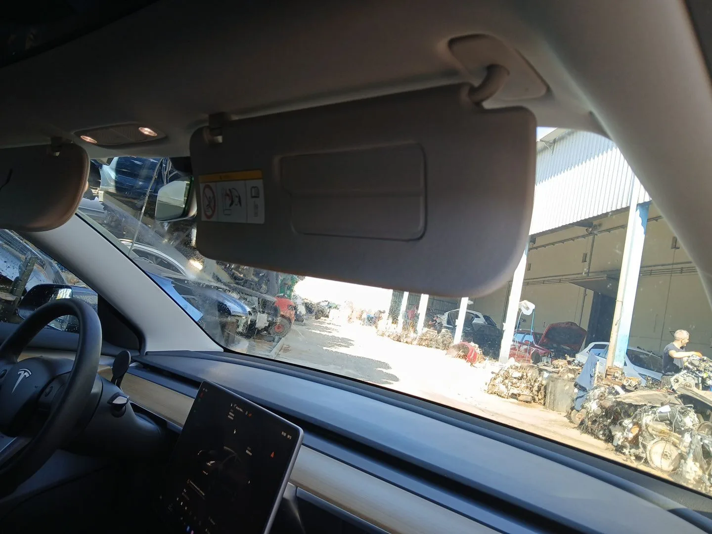 Parasol Derecho para Tesla Model 3