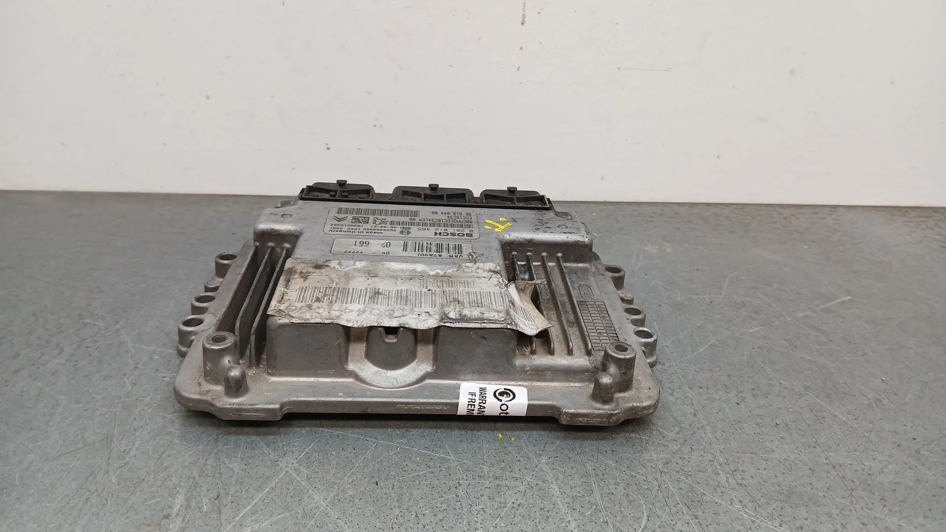 Centralita Motor Uce para Peugeot 207