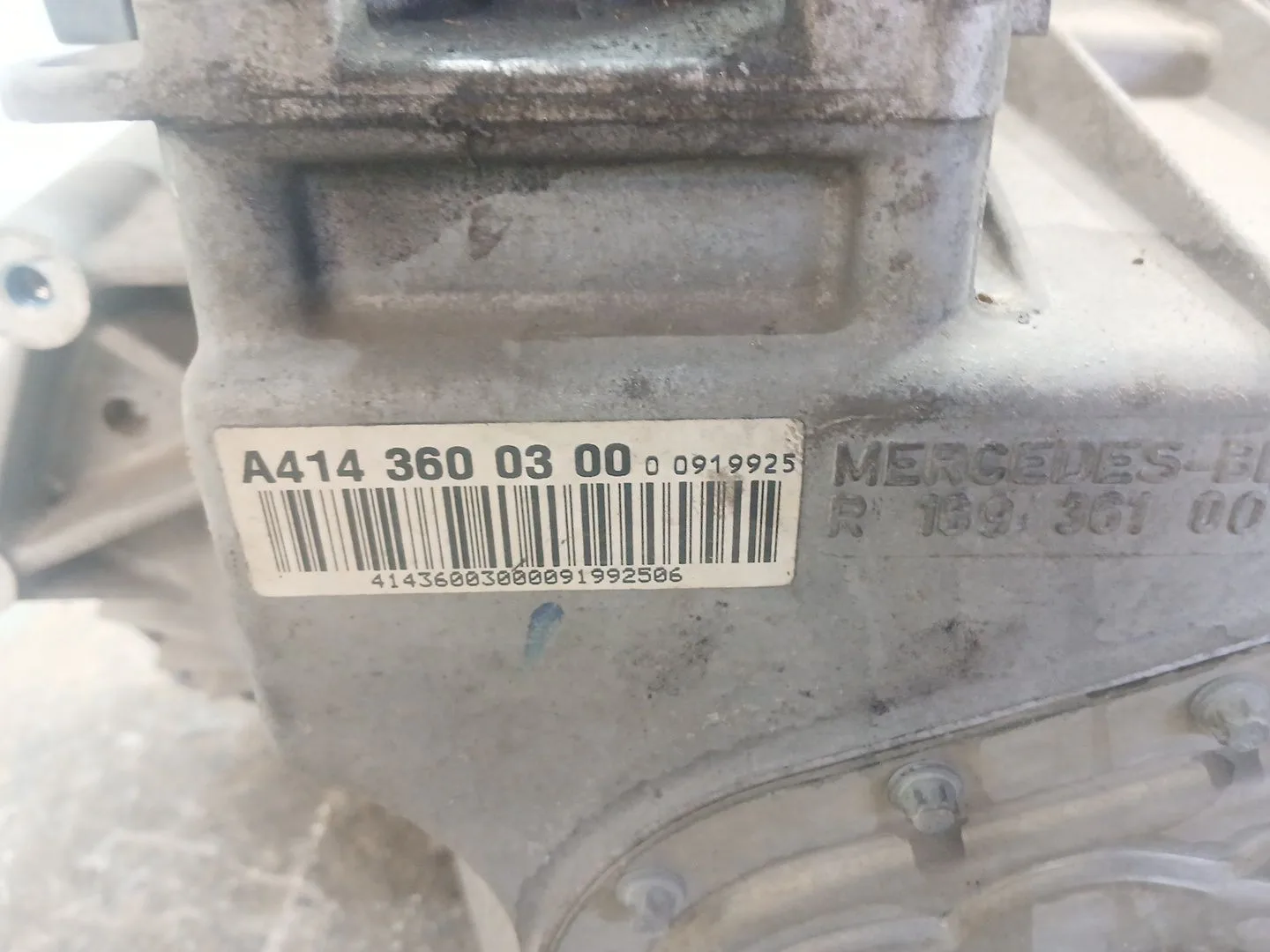 Caja Cambios para Mercedes-Benz Vaneo (414)