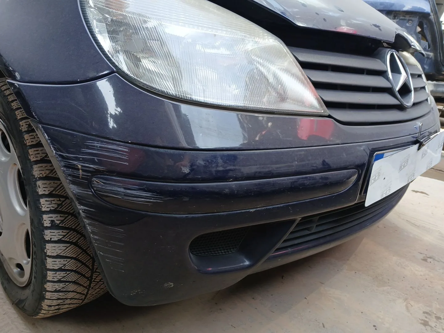 Paragolpes Delantero para Mercedes-Benz Vaneo (414)