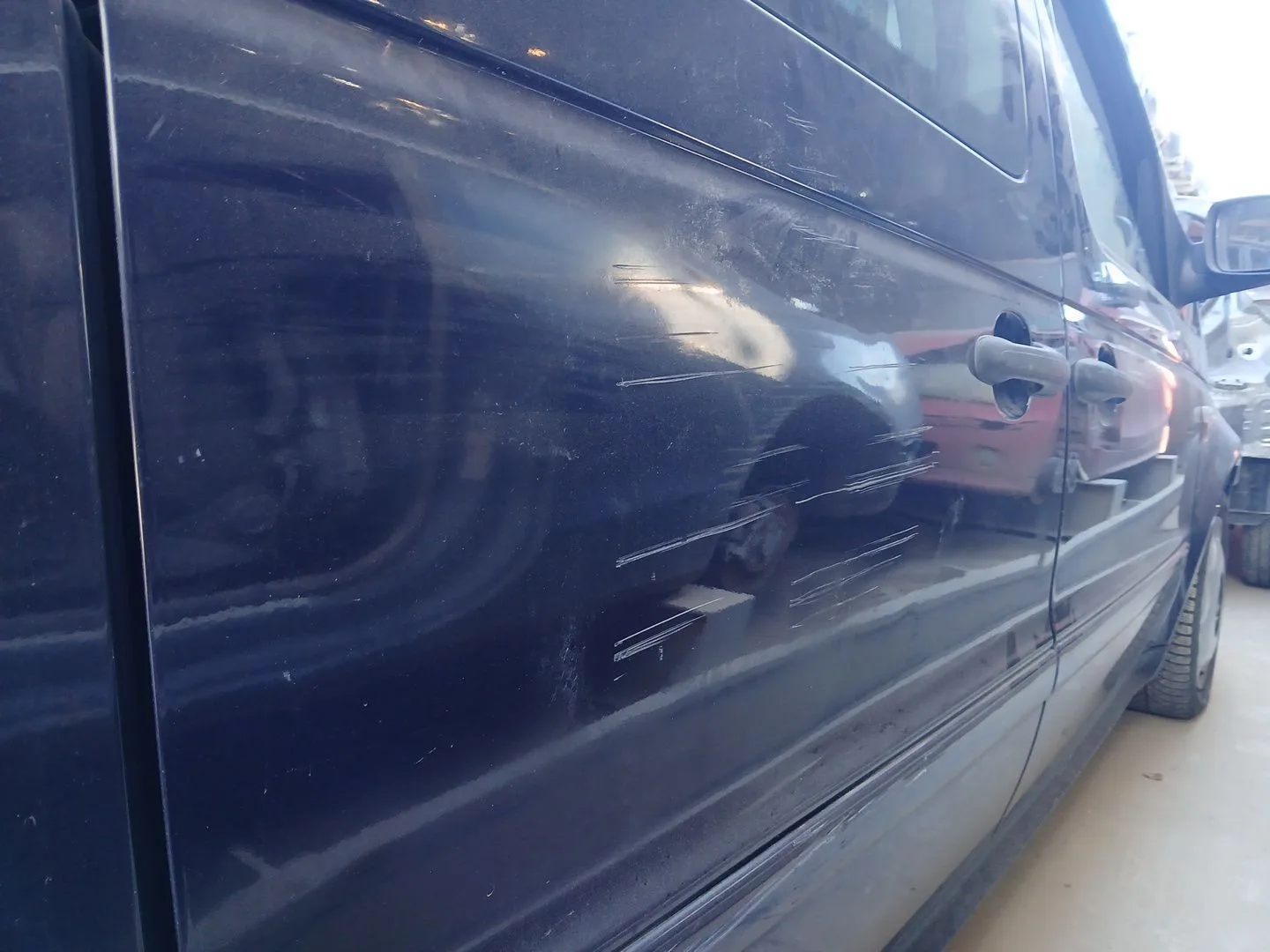 Puerta Lateral Corredera Derecha para Mercedes-Benz Vaneo (414)