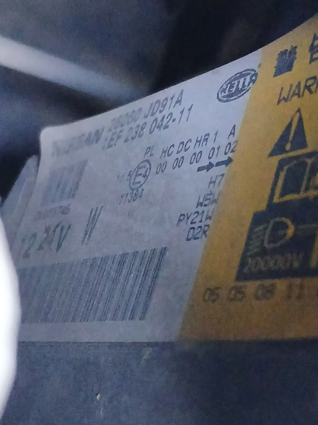 Faro Izquierdo para Nissan Qashqai I (J10, Nj10)