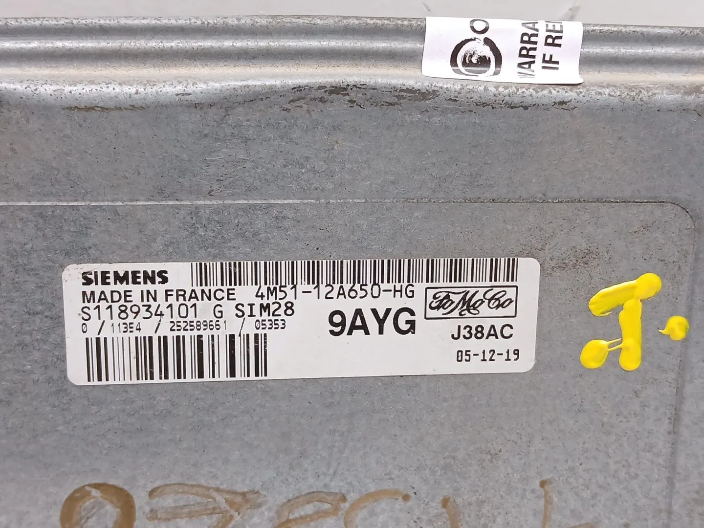 Centralita Motor Uce para Ford Focus Ii (Da_, Hcp, Dp)