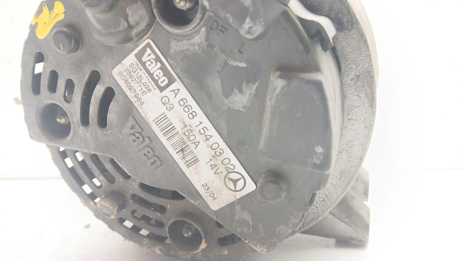 Alternador para Mercedes-Benz Vaneo (414)