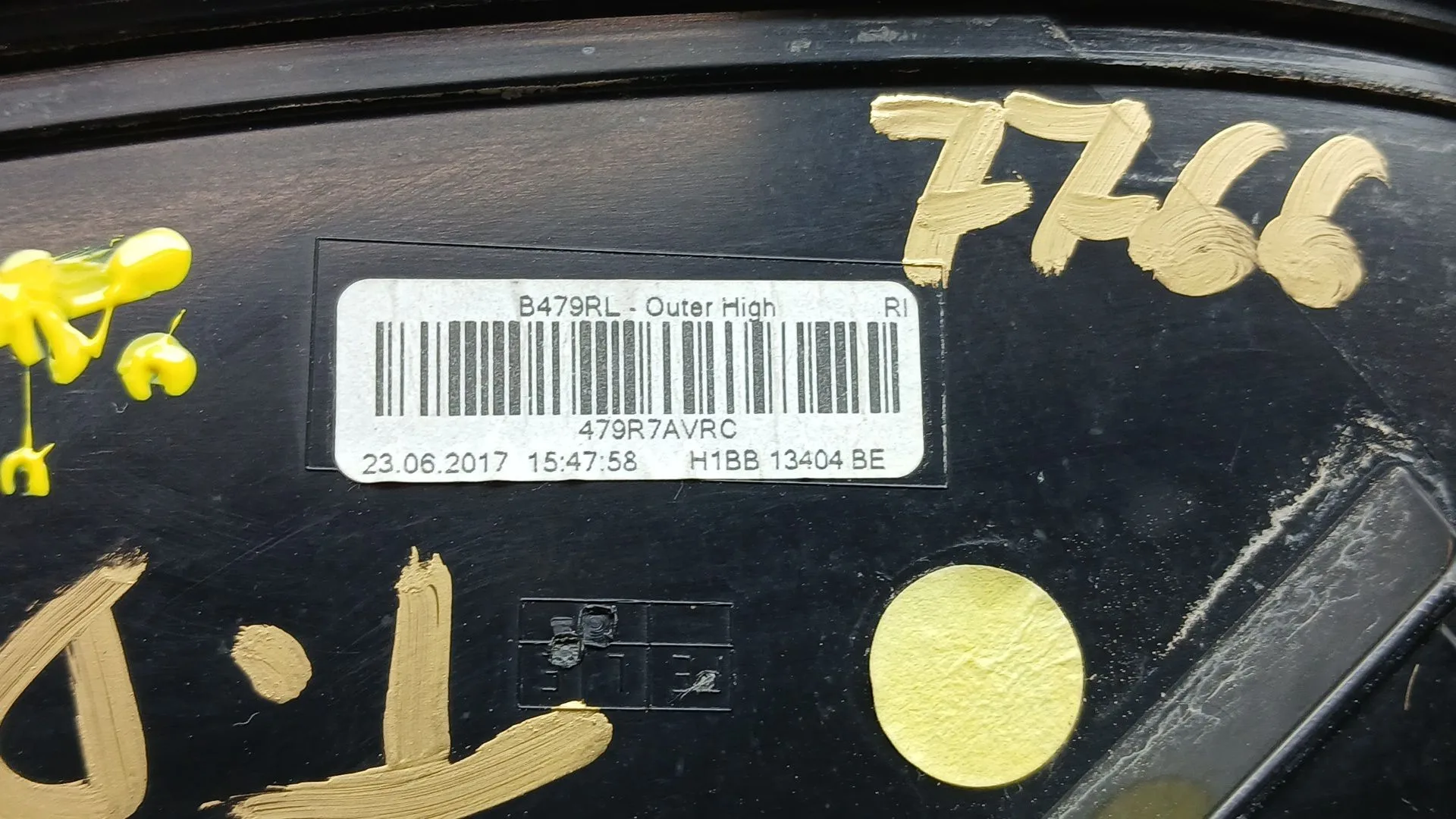 Piloto Trasero Derecho para Ford Fiesta Vii (Hj, Hf)