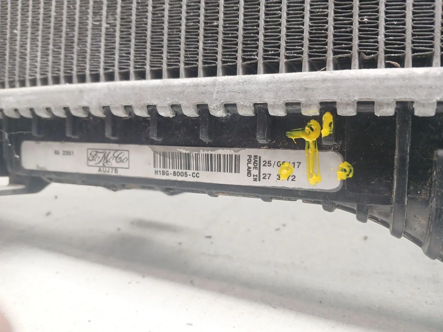 Radiador Agua para Ford Fiesta Vii (Hj, Hf)