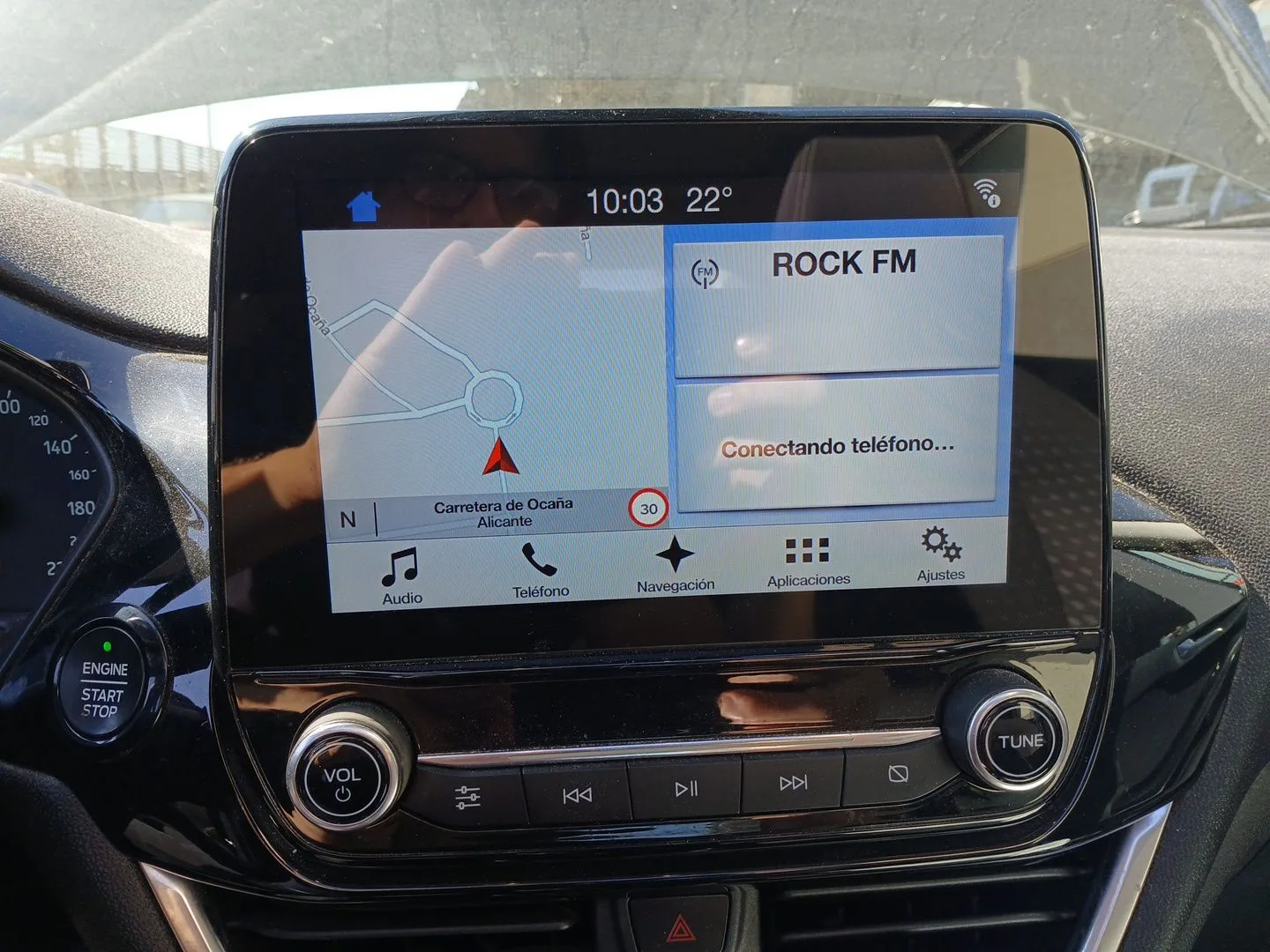 Pantalla Multifuncion para Ford Fiesta Vii (Hj, Hf)
