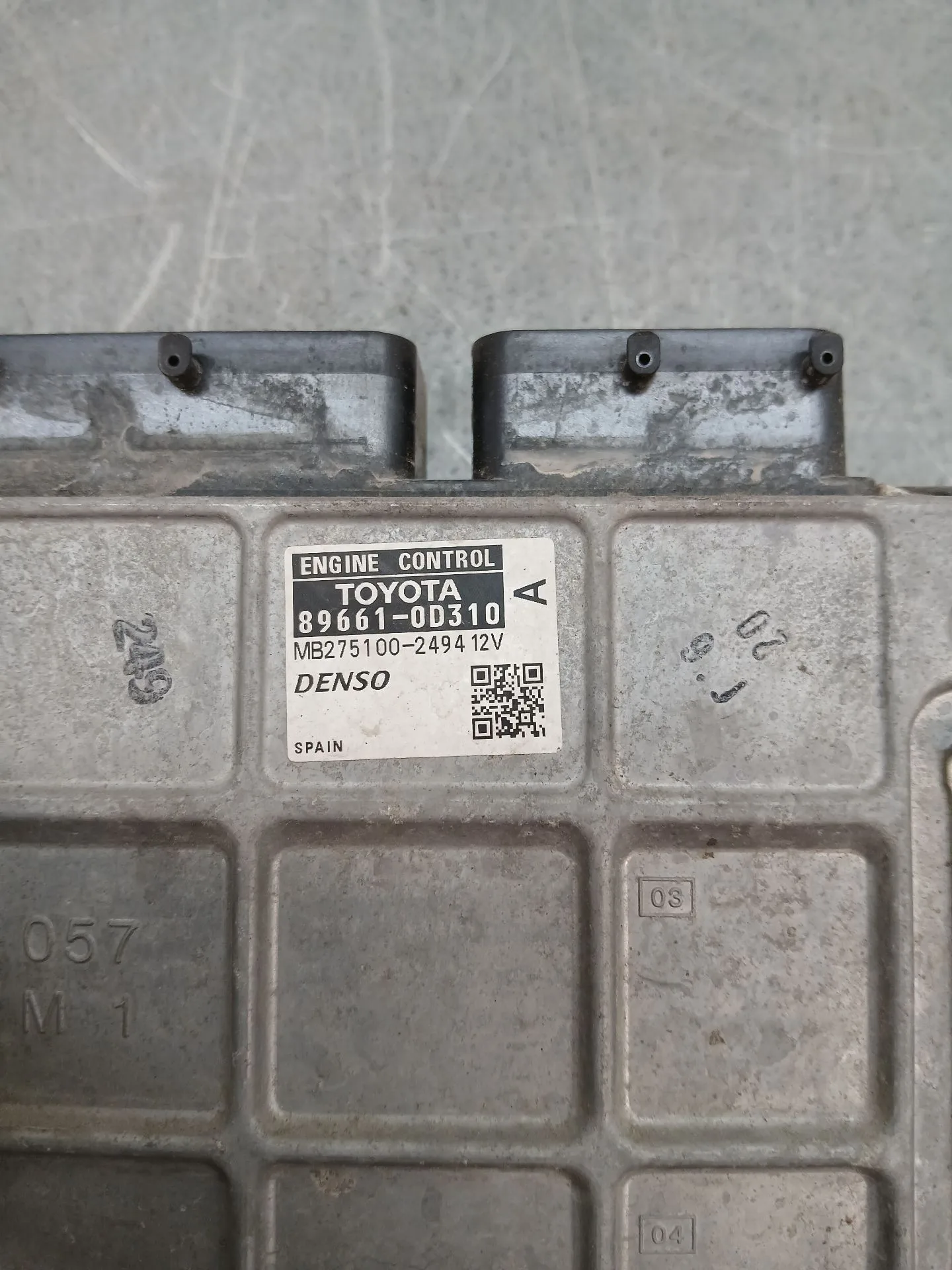 Centralita Motor Uce para Toyota Yaris (_P9_)