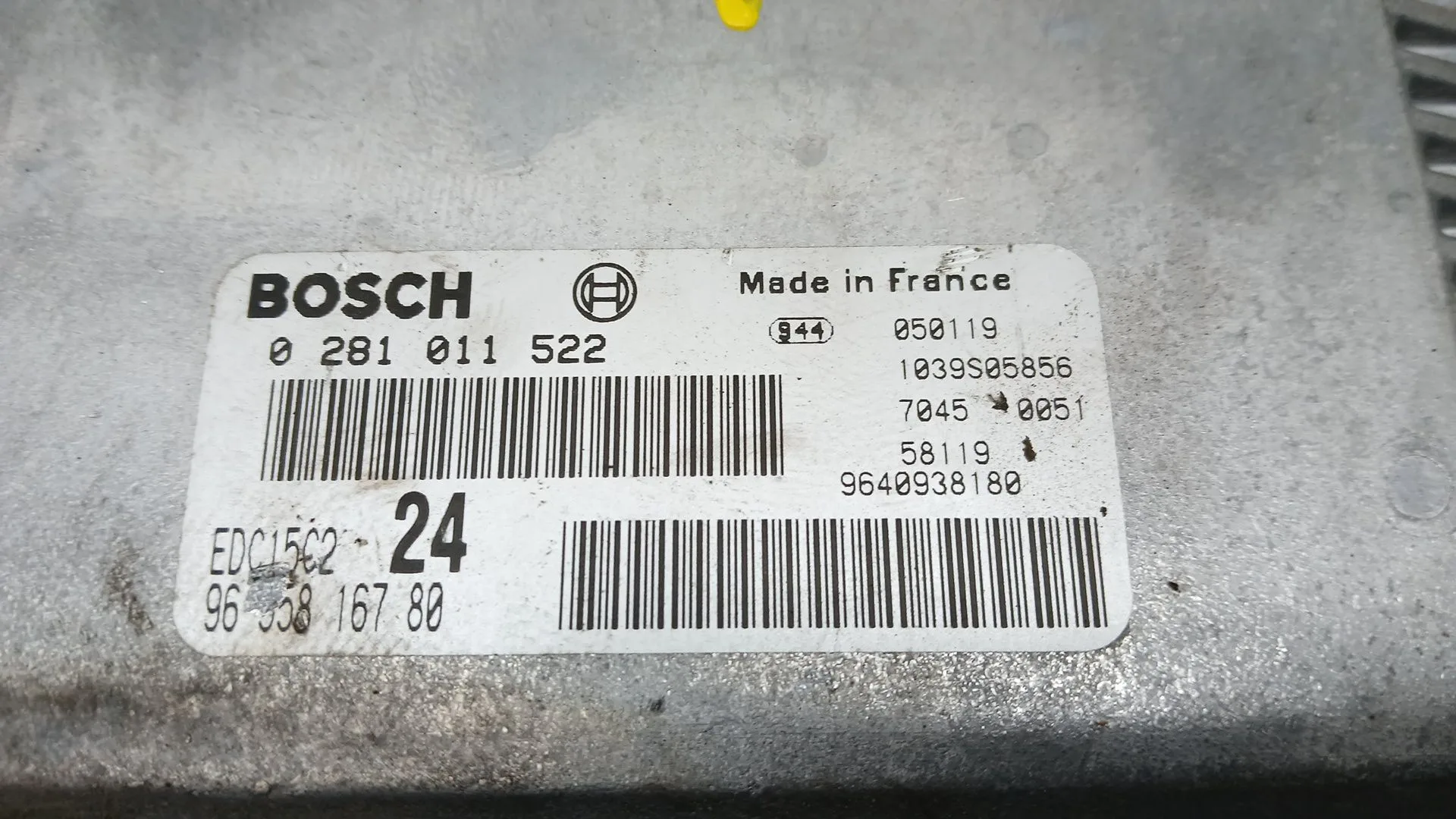Centralita Motor Uce para Lancia Phedra (179_)