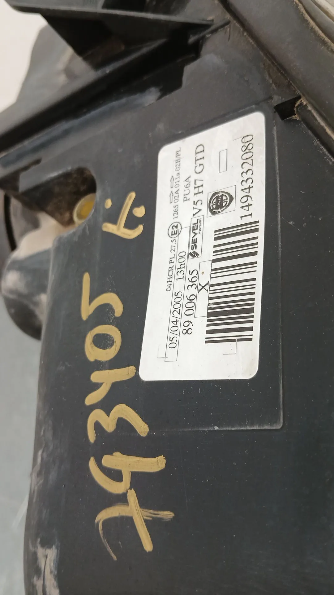 Faro Izquierdo para Lancia Phedra (179_)
