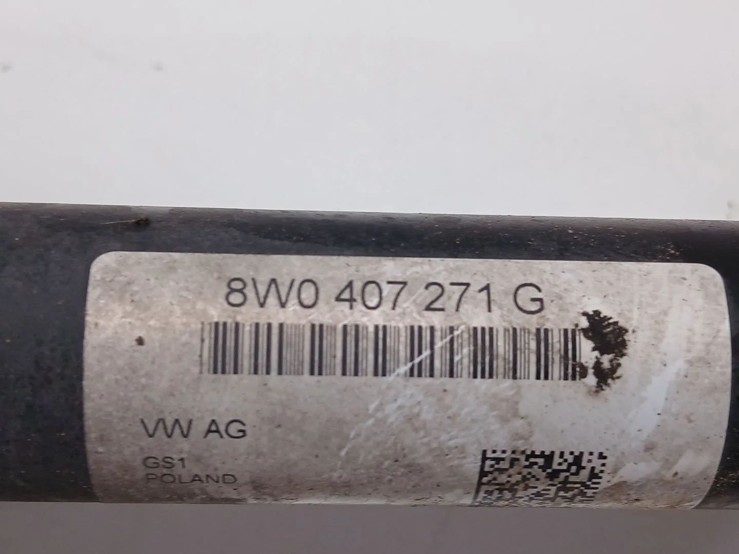 Transmision Delantera Derecha para Audi A4 B9 (8W2, 8Wc)