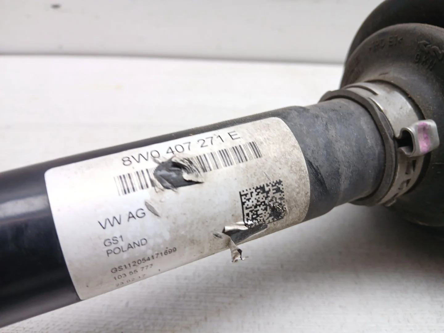 Transmision Delantera Izquierda para Audi A4 B9 (8W2, 8Wc)