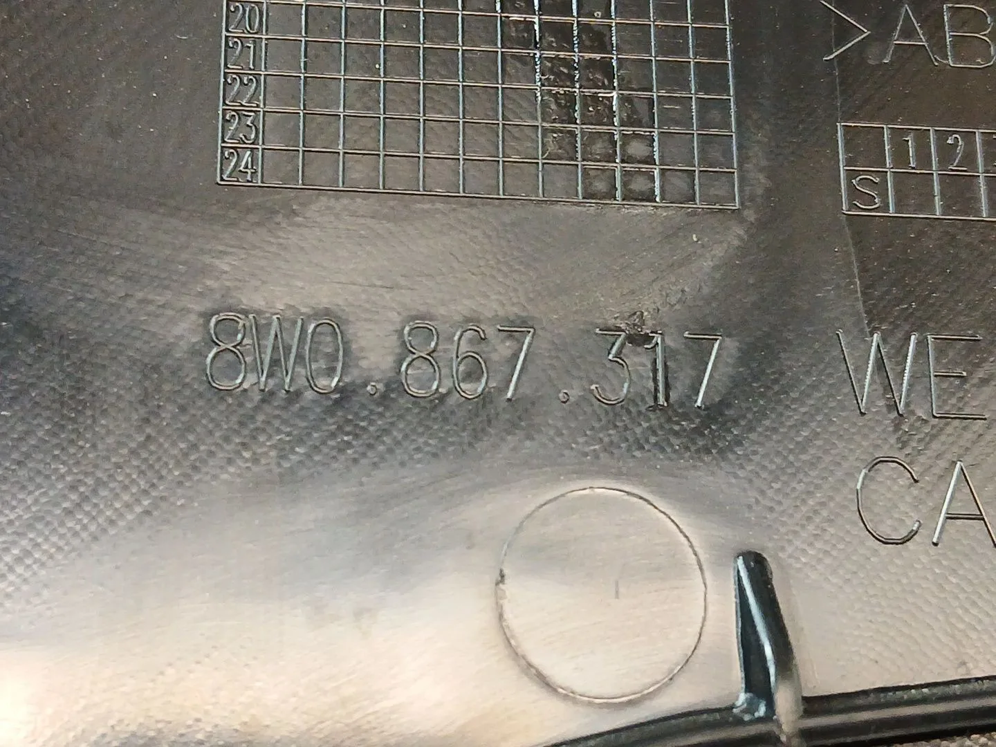 Guarnecido Puerta Trasera Izquierda para Audi A4 B9 (8W2, 8Wc)