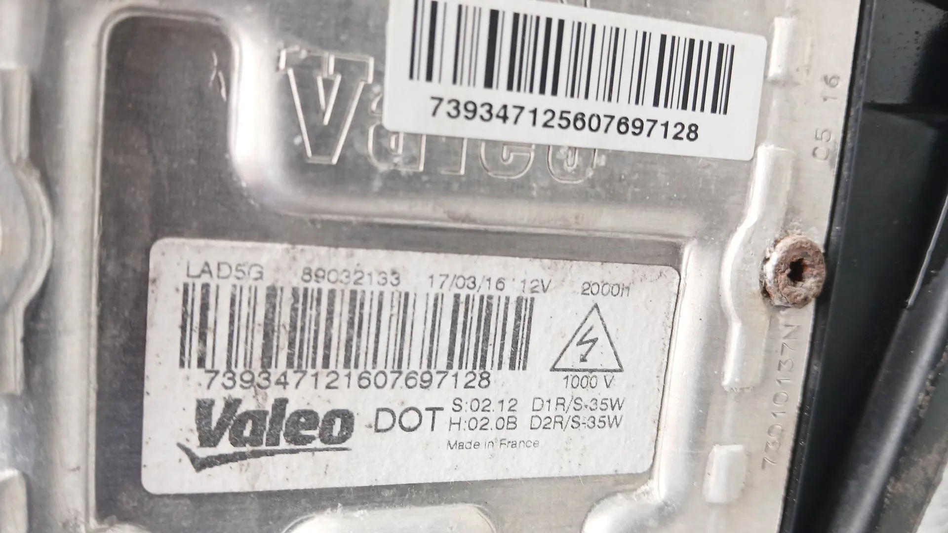 Faro Izquierdo para Chrysler 300C (Lx, Le)