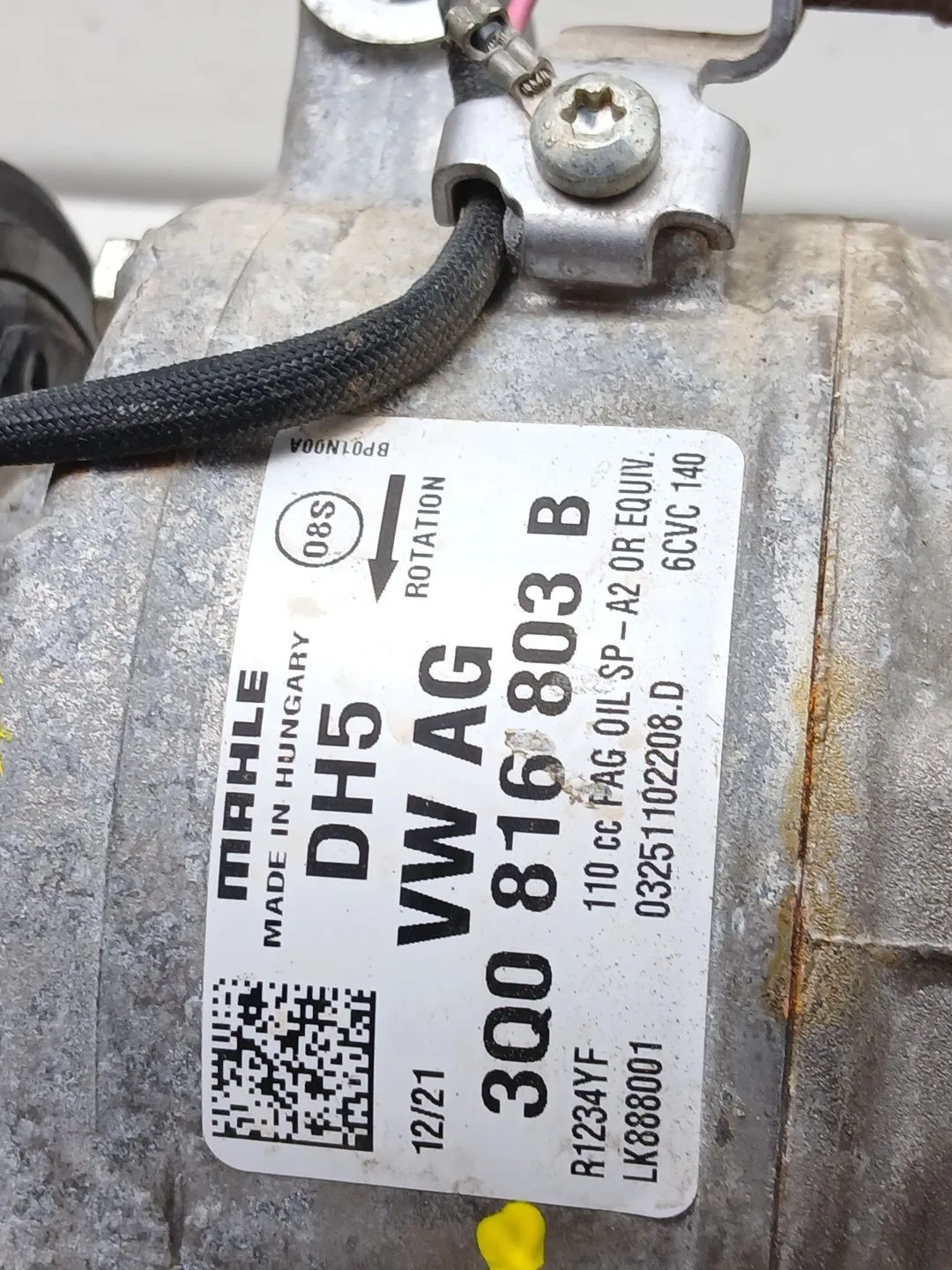 Compresor Aire Acondicionado para Seat Leon (Kl1, Klg)