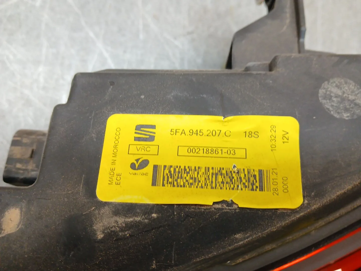 Piloto Trasero Izquierdo para Seat Leon (Kl1, Klg)
