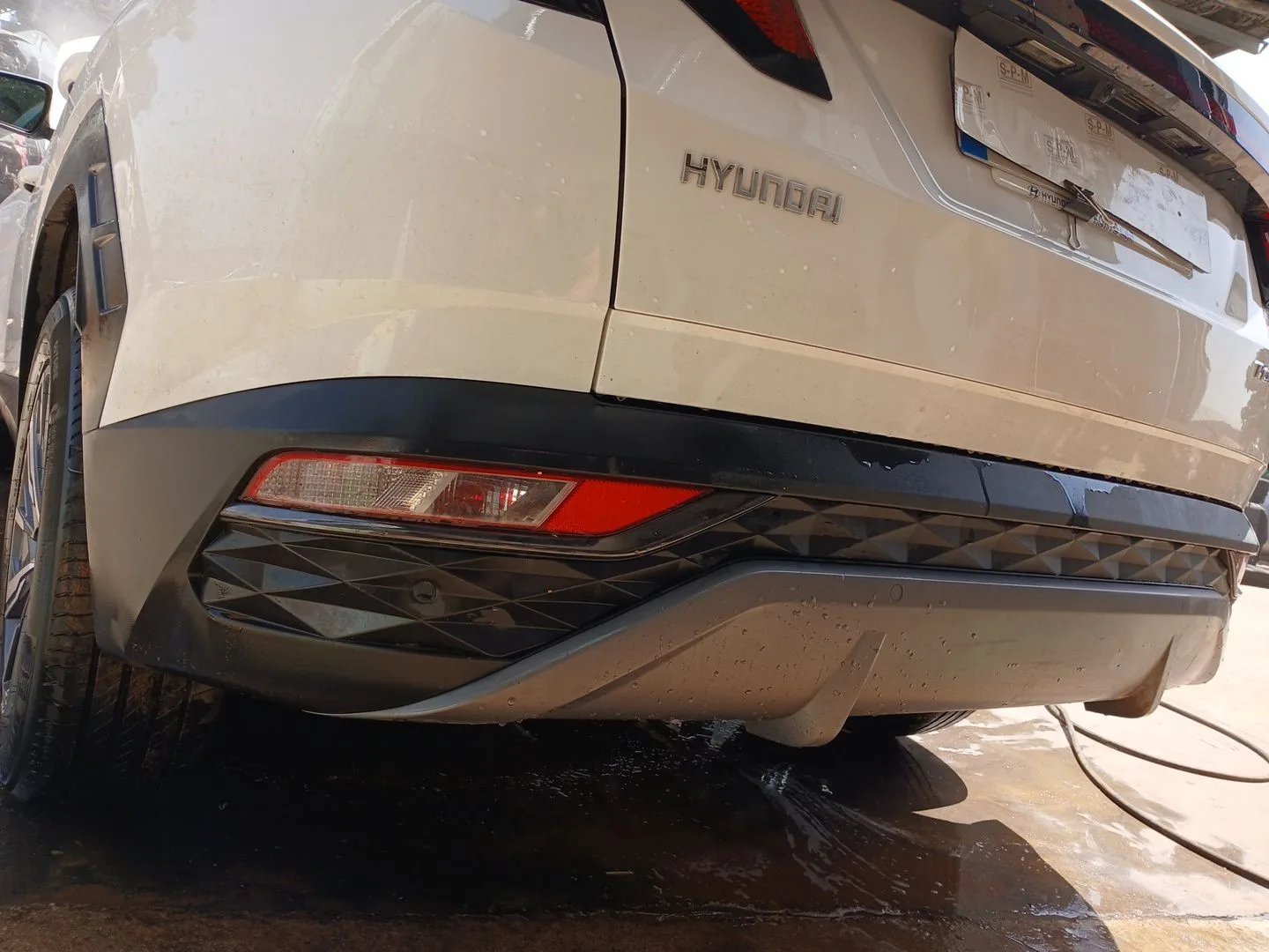 Paragolpes Trasero para Hyundai Tucson (Nx4E, Nx4A)