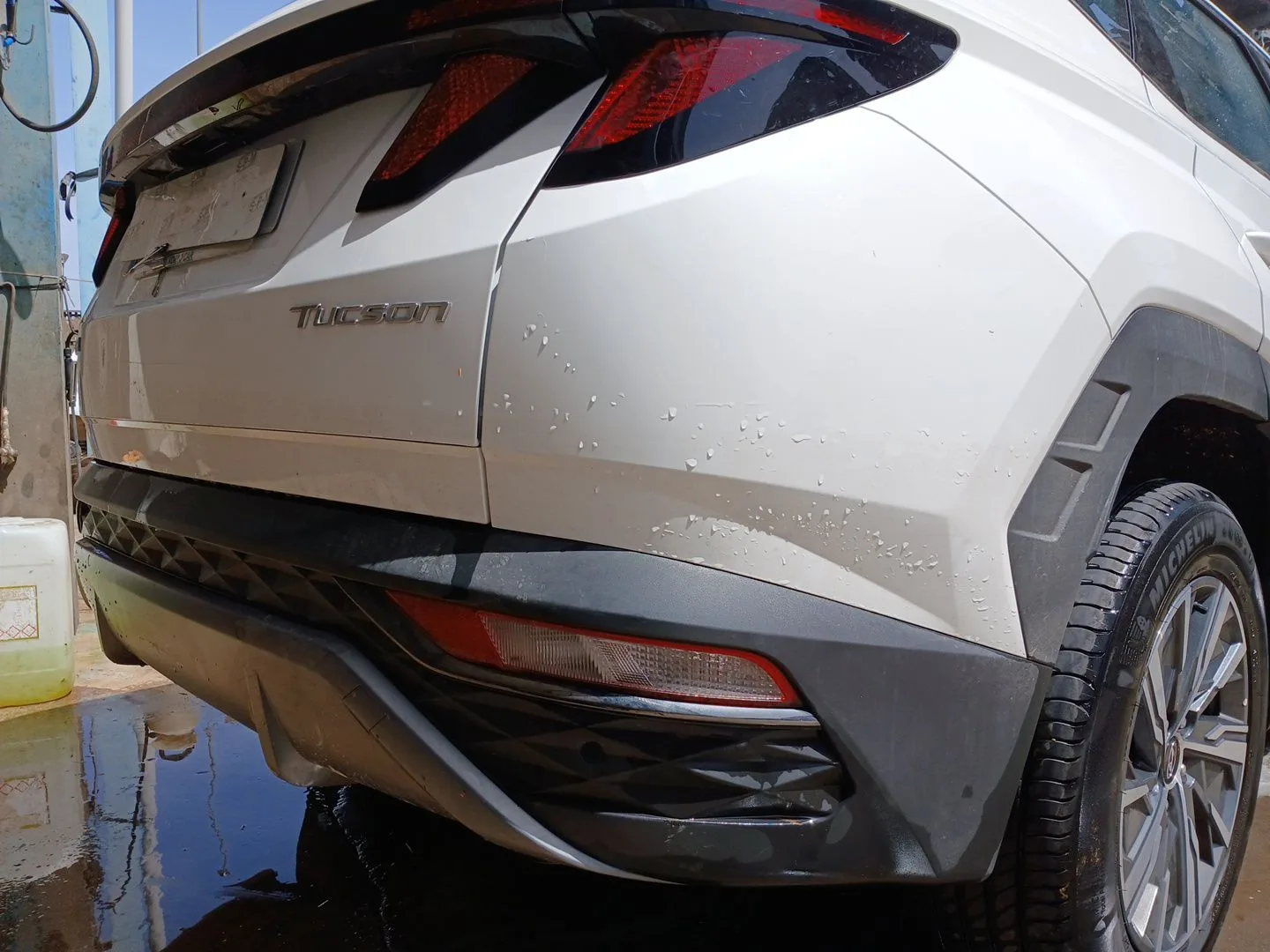 Paragolpes Trasero para Hyundai Tucson (Nx4E, Nx4A)
