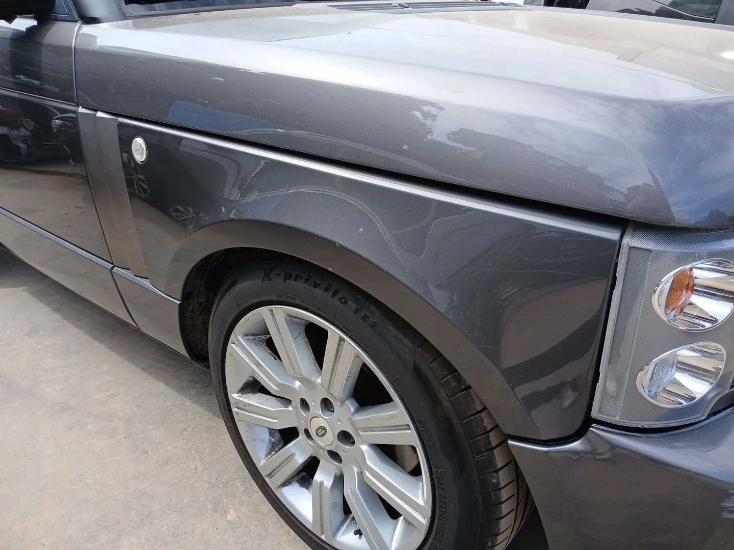 Aleta Delantera Derecha para Land Rover Range Rover Iii (L322)