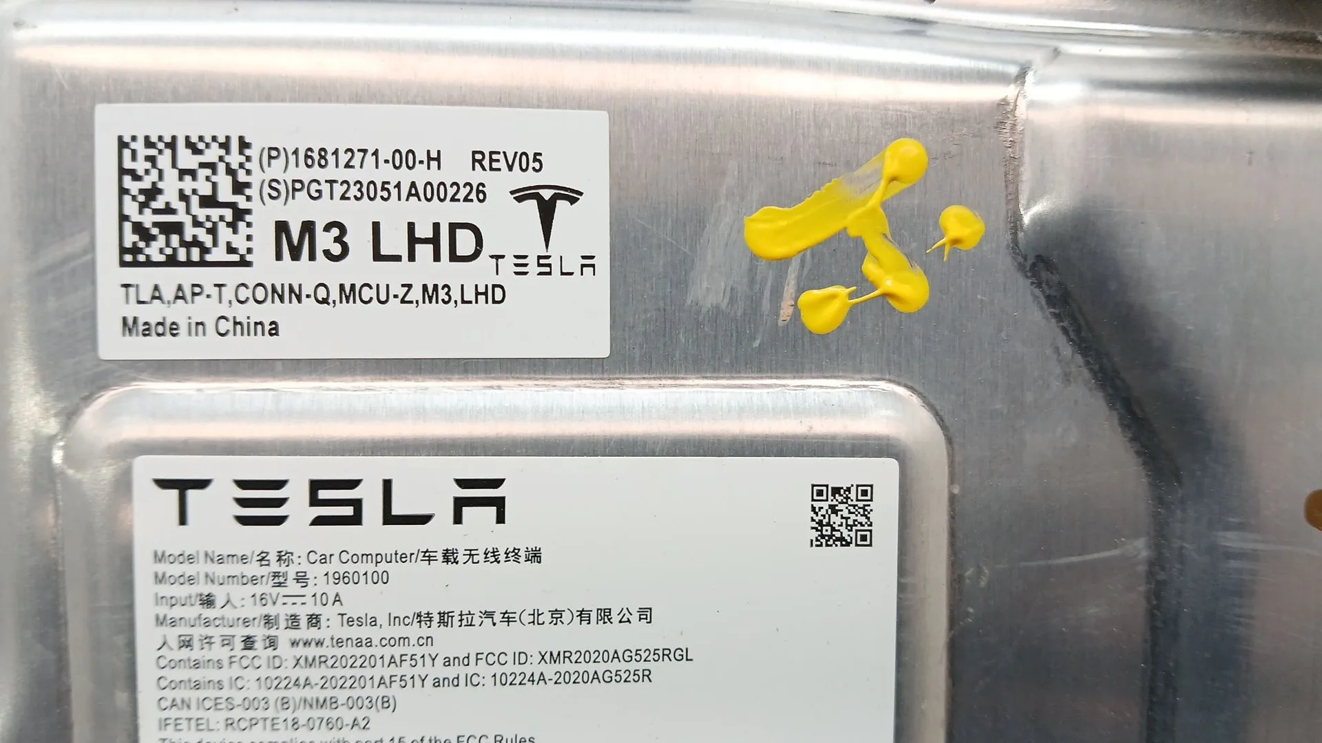 Modulo Electronico para Tesla Model 3