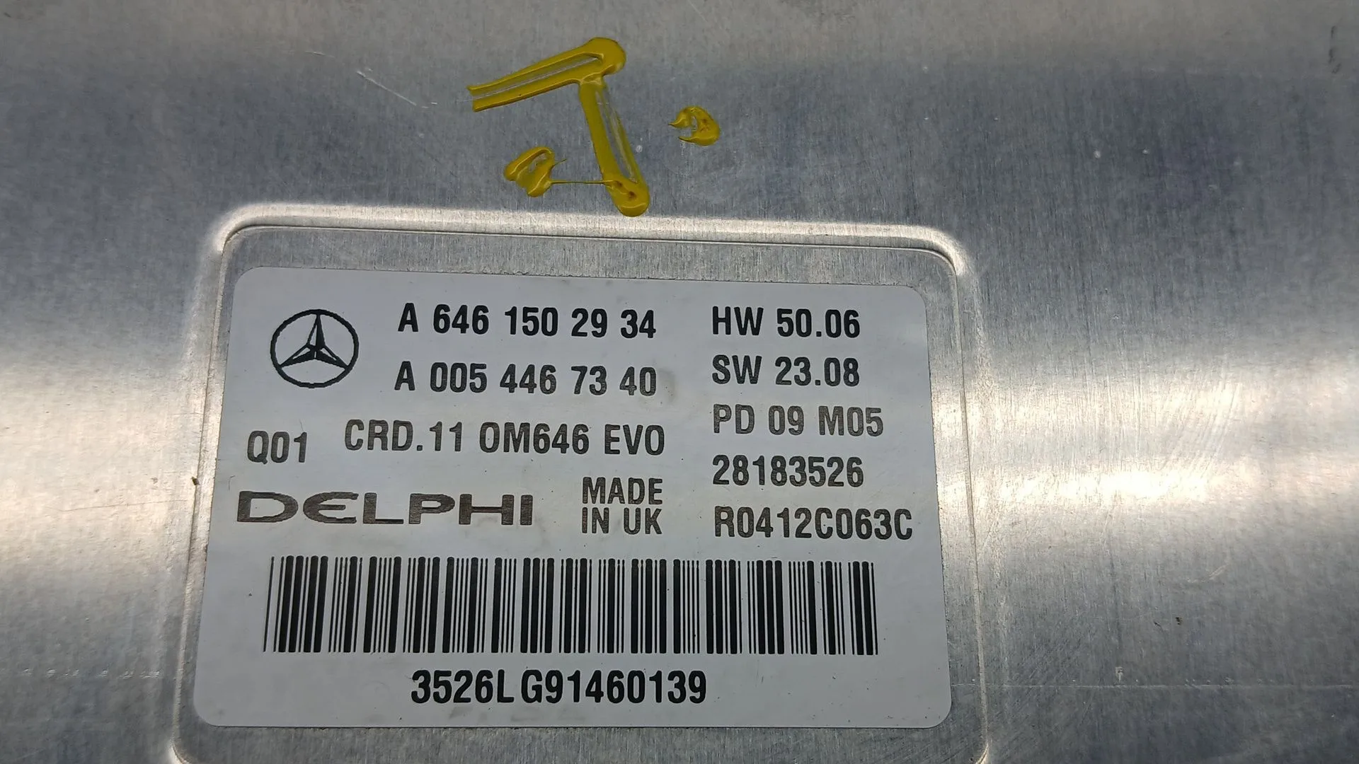 Centralita Motor Uce para Mercedes-Benz Clase C (W204) Berlina