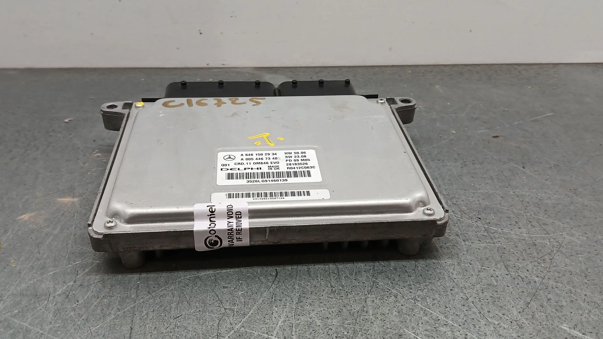 Centralita Motor Uce para Mercedes-Benz Clase C (W204) Berlina